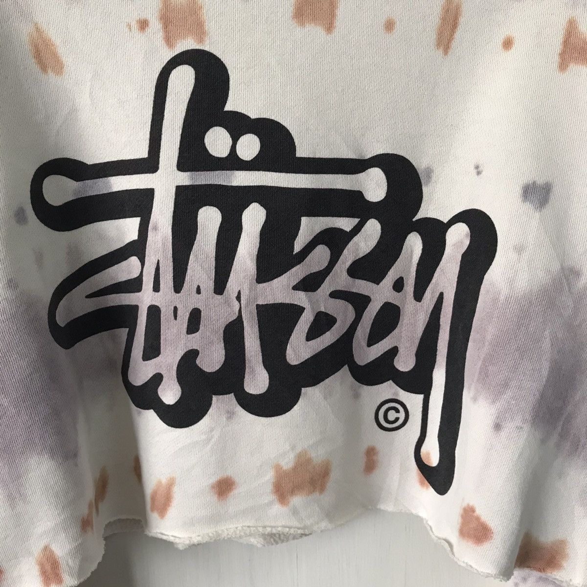 Stussy Vtg Stussy Crop/Half Style Sweatshirt Dyed Custom Like Size US M / EU 48-50 / 2 - 15 Thumbnail