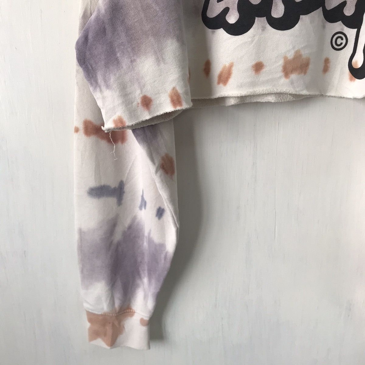 Stussy Vtg Stussy Crop/Half Style Sweatshirt Dyed Custom Like Size US M / EU 48-50 / 2 - 12 Thumbnail