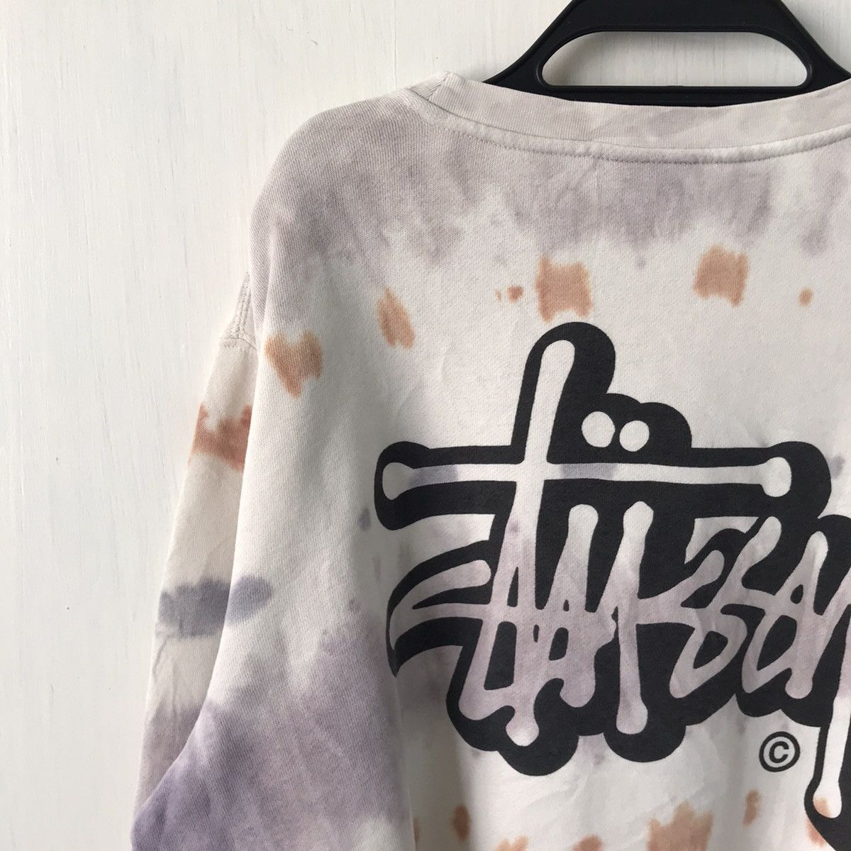 Stussy Vtg Stussy Crop/Half Style Sweatshirt Dyed Custom Like Size US M / EU 48-50 / 2 - 9 Thumbnail