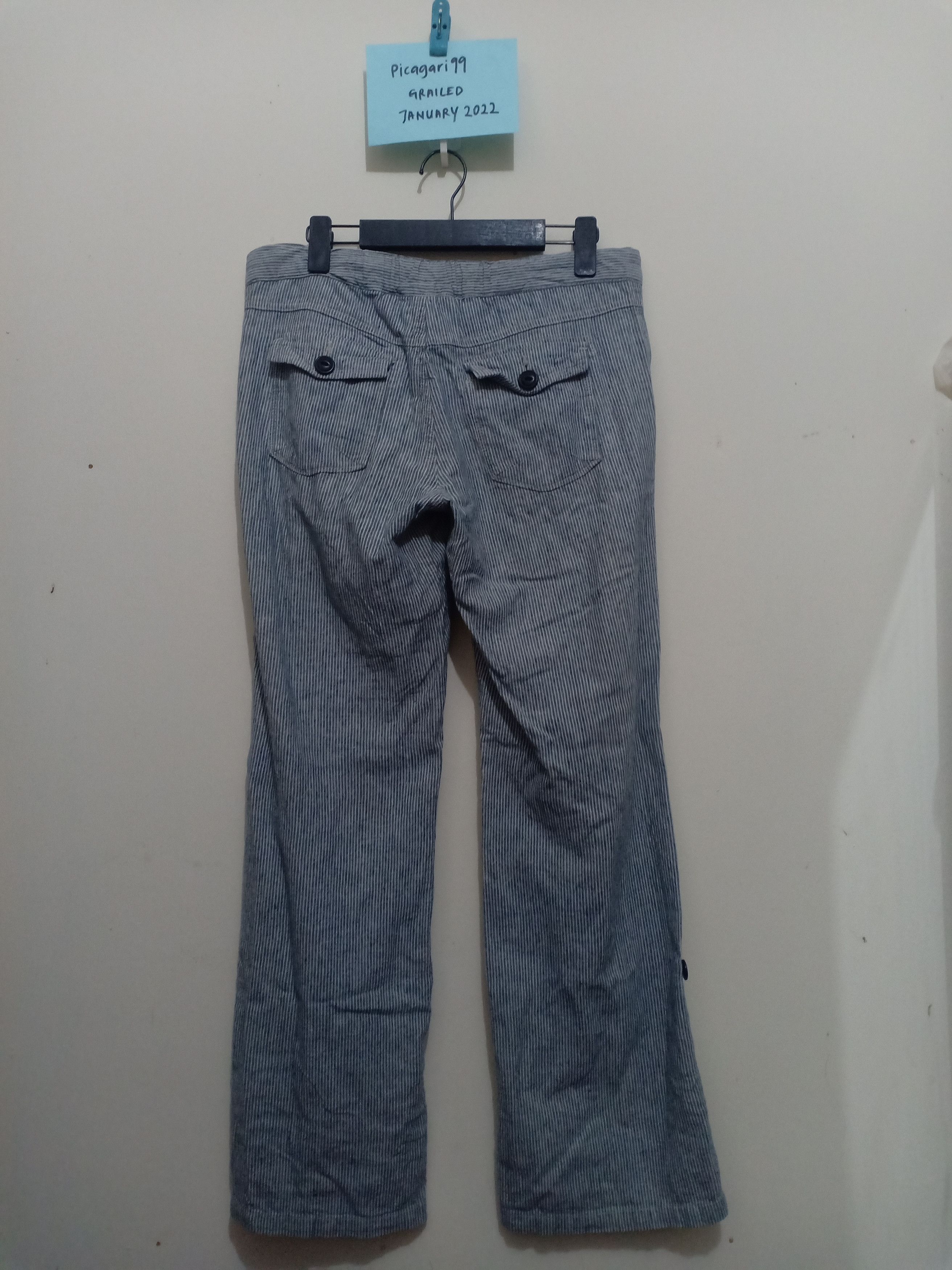 Designer × Japanese Brand Vtg Hikory Honey Suckle Rose Bushpant relax pants Size US 31 - 8 Thumbnail