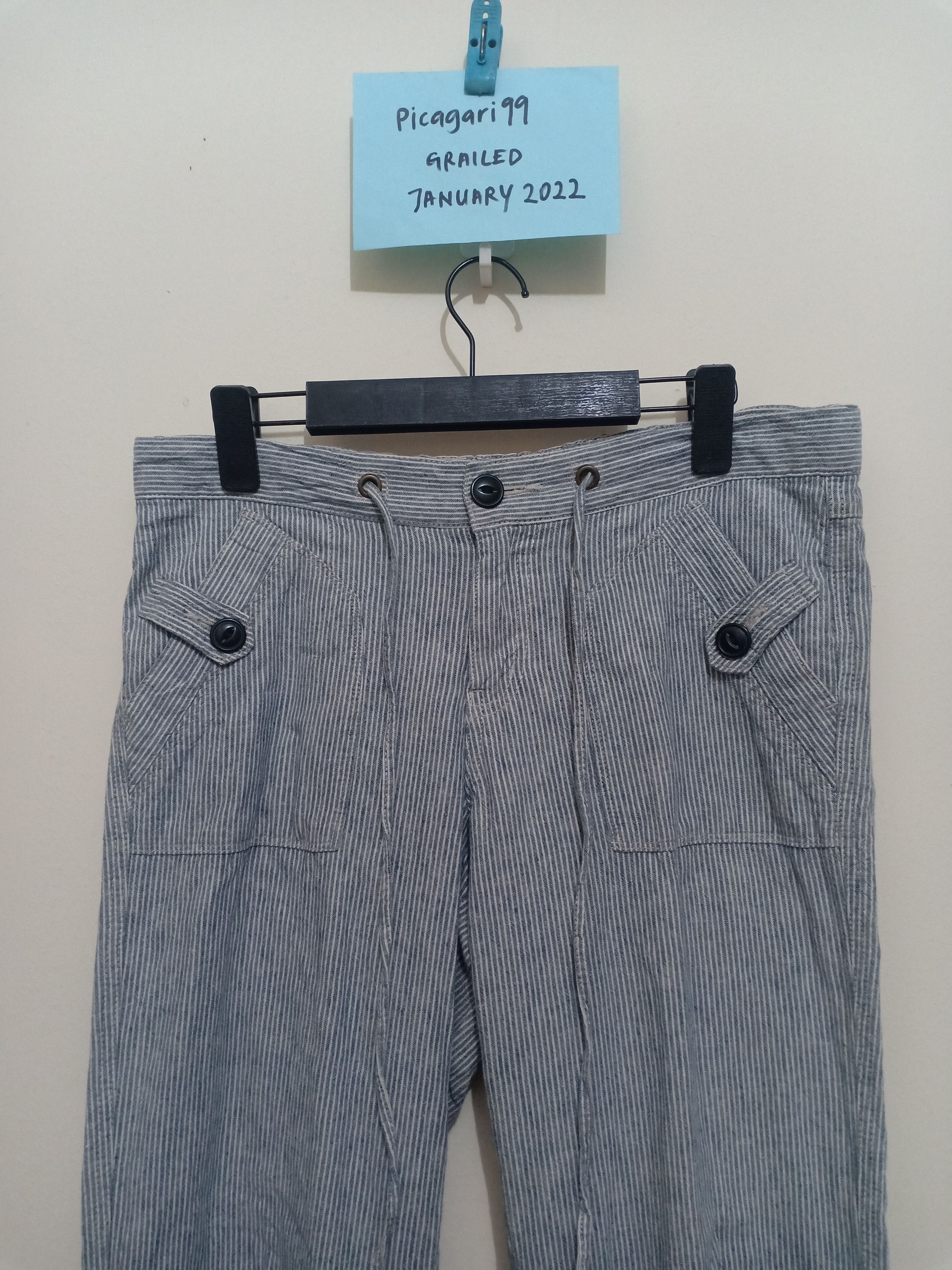 Designer × Japanese Brand Vtg Hikory Honey Suckle Rose Bushpant relax pants Size US 31 - 2 Thumbnail