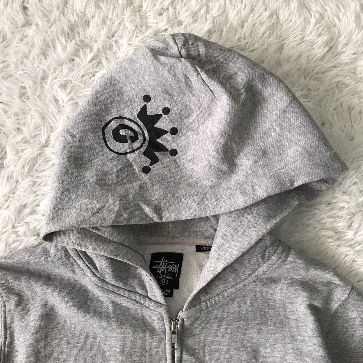 Stussy 💥Steals💥Stussy C Hoodie Zip Jacket Size US M / EU 48-50 / 2 - 7 Thumbnail