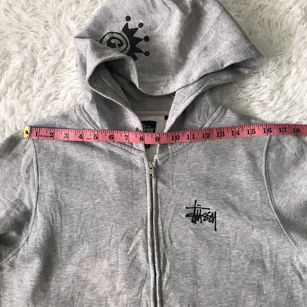 Stussy 💥Steals💥Stussy C Hoodie Zip Jacket Size US M / EU 48-50 / 2 - 24 Thumbnail