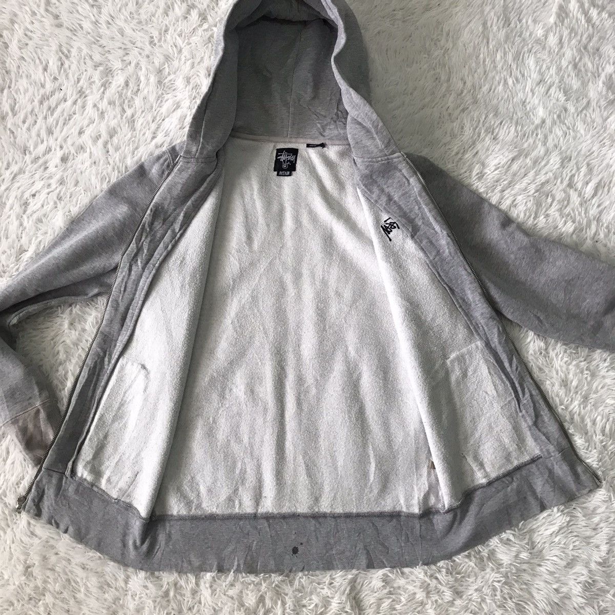 Stussy 💥Steals💥Stussy C Hoodie Zip Jacket Size US M / EU 48-50 / 2 - 18 Thumbnail