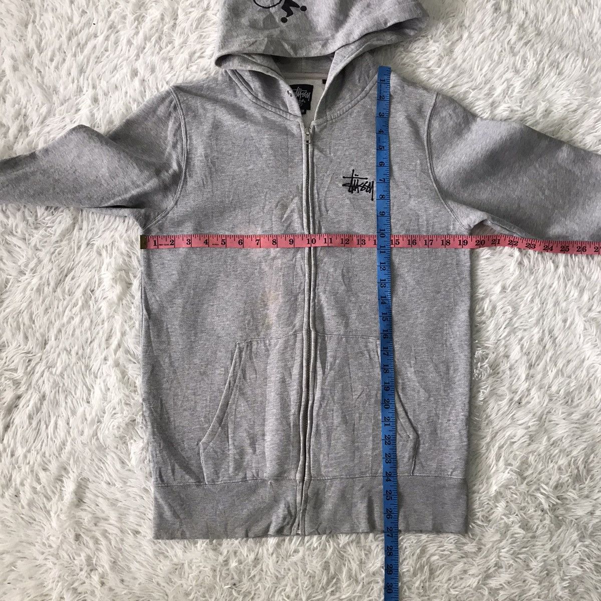 Stussy 💥Steals💥Stussy C Hoodie Zip Jacket Size US M / EU 48-50 / 2 - 23 Thumbnail