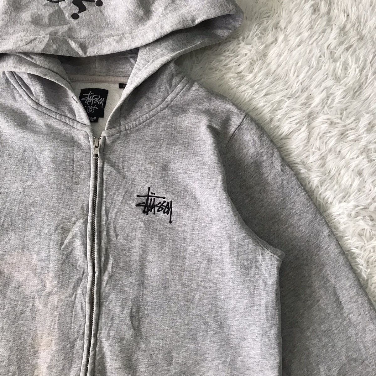 Stussy 💥Steals💥Stussy C Hoodie Zip Jacket Size US M / EU 48-50 / 2 - 5 Thumbnail