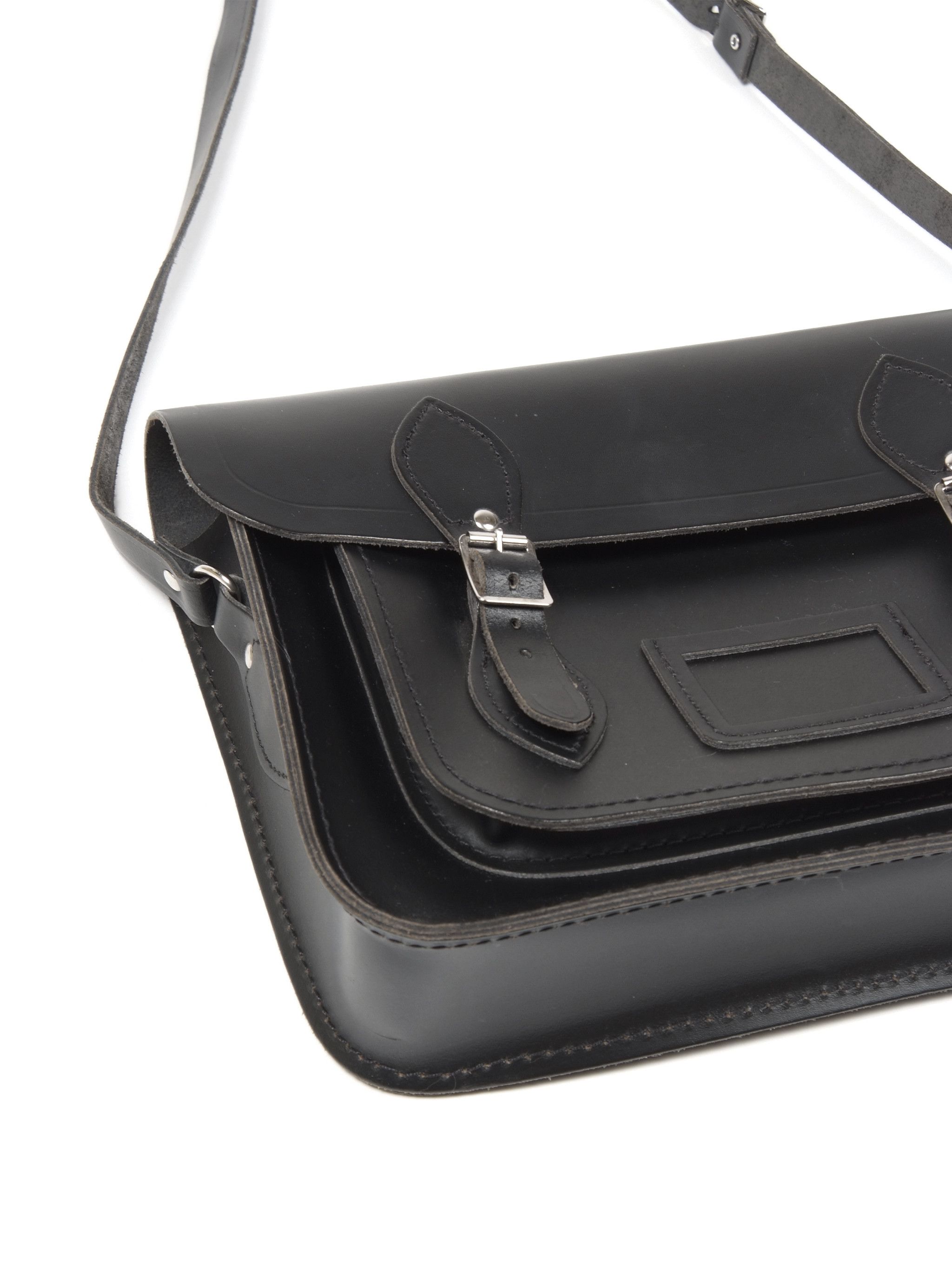 Acne Studios × Cambridge Satchel Company × Dr. Martens Vintage Handmade Leather Satchel Shoulder Bag 13 Inch Size ONE SIZE - 5 Thumbnail