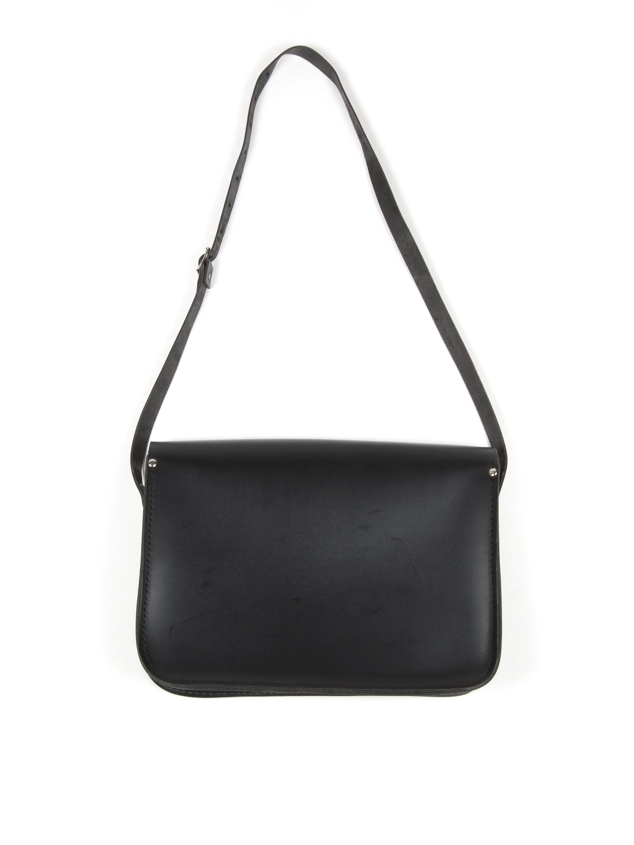 Acne Studios × Cambridge Satchel Company × Dr. Martens Vintage Handmade Leather Satchel Shoulder Bag 13 Inch Size ONE SIZE - 2 Thumbnail