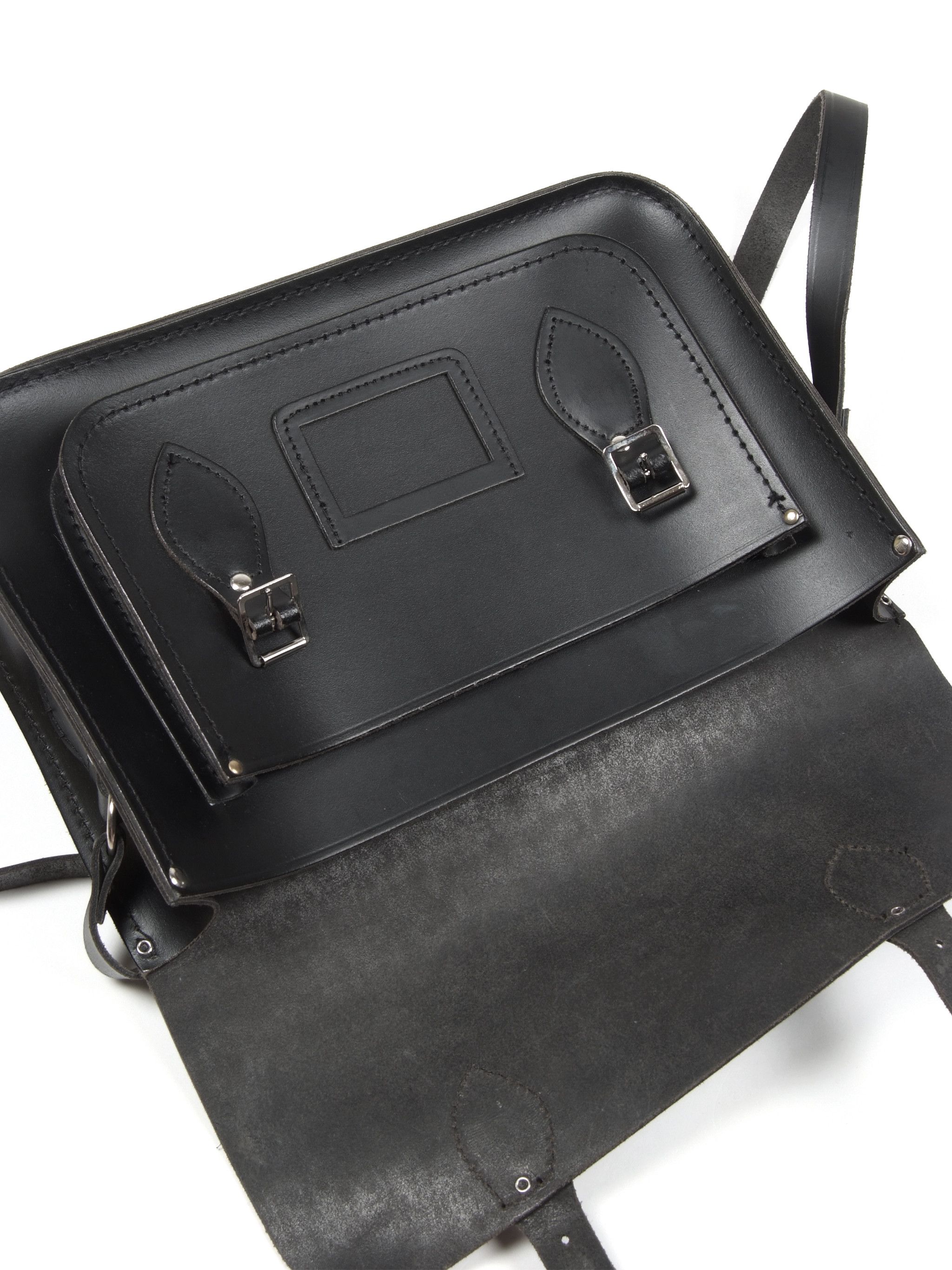Acne Studios × Cambridge Satchel Company × Dr. Martens Vintage Handmade Leather Satchel Shoulder Bag 13 Inch Size ONE SIZE - 3 Thumbnail