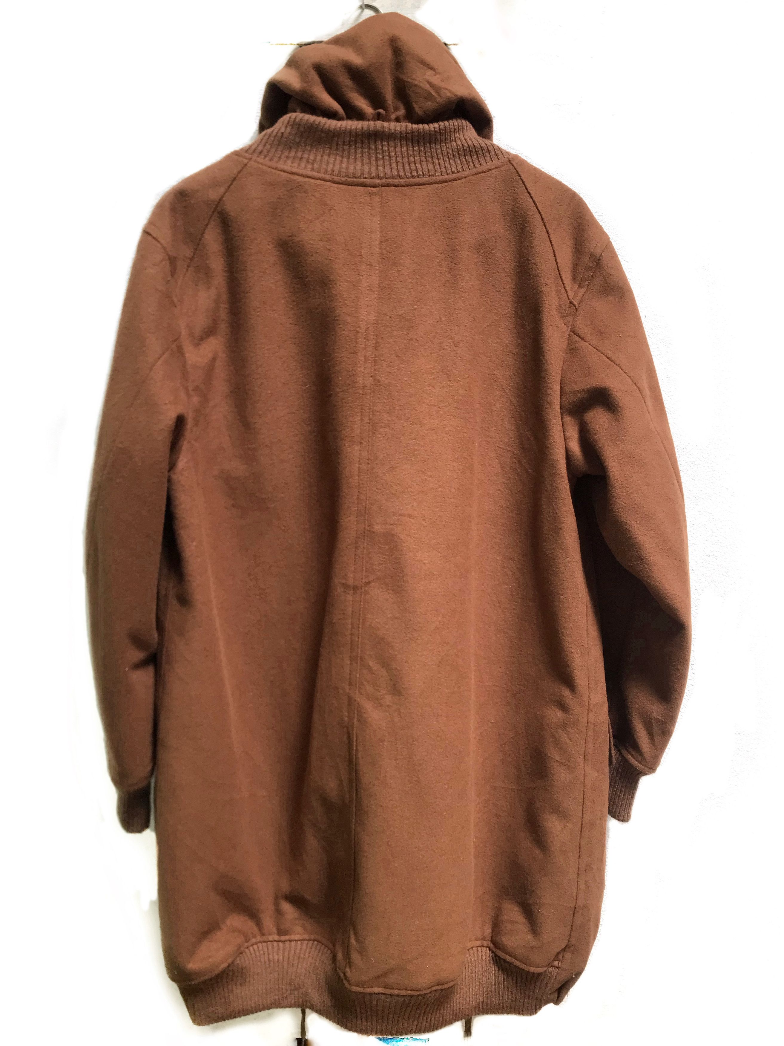 Issey Miyake × Japanese Brand × mercibeaucoup Mercibeaucoup High Big Collar Wool Blend Jacket Size US M / EU 48-50 / 2 - 2 Thumbnail