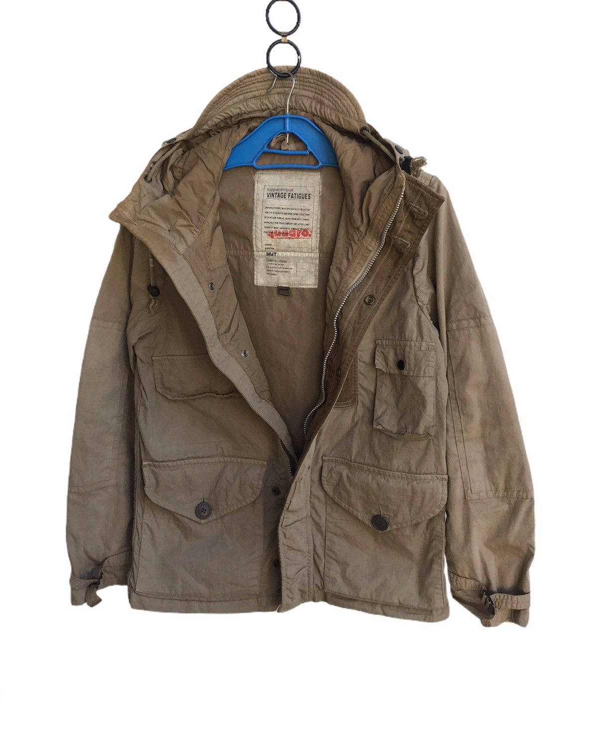 Vintage Hippo Campus Vintage Fatigues Double Pocket Hoodies Jacket Size US M / EU 48-50 / 2 - 3 Thumbnail