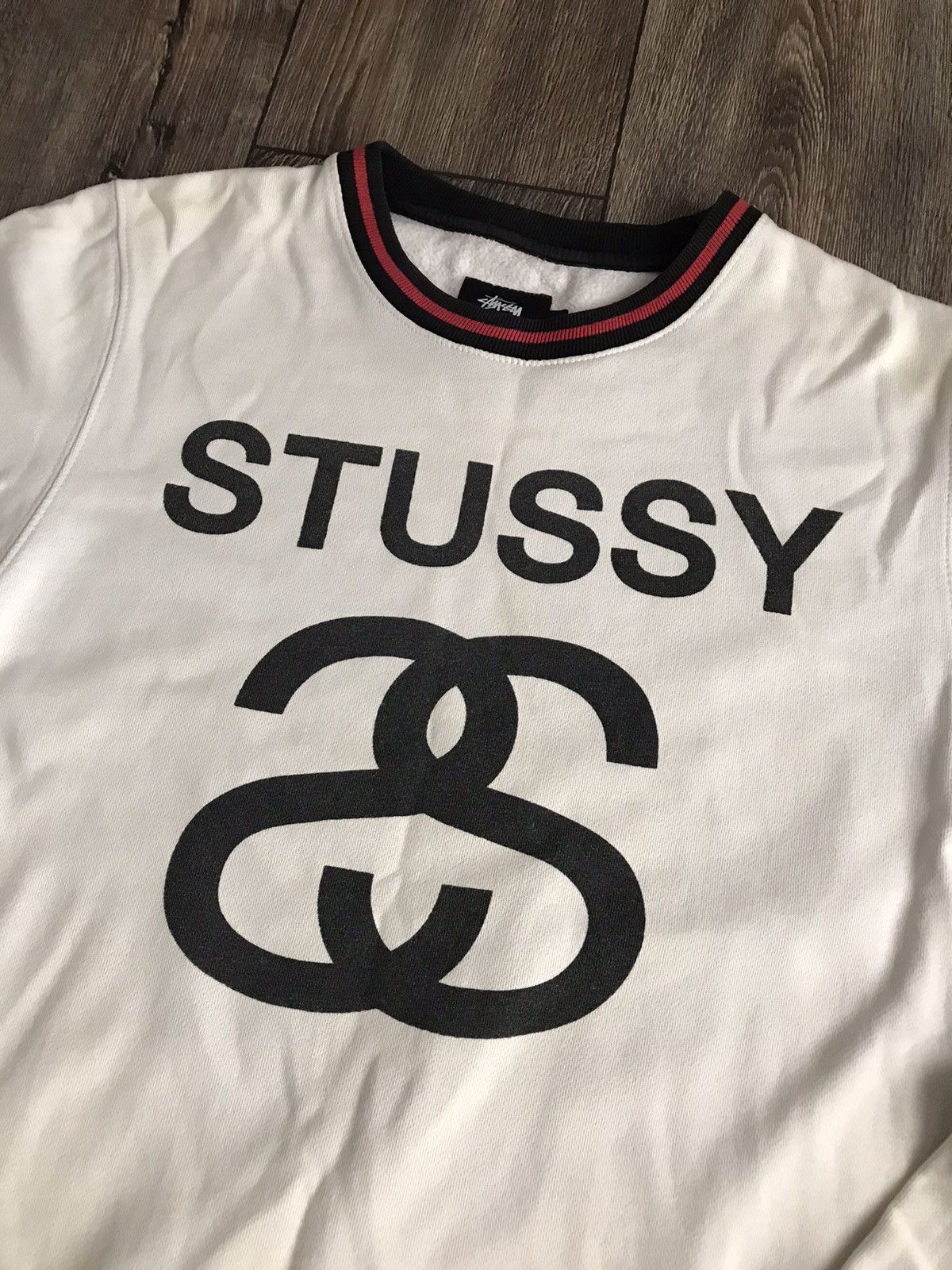 Stussy Vintage Stussy Double S Logo Sweatshirt Size US XL / EU 56 / 4 - 3 Thumbnail