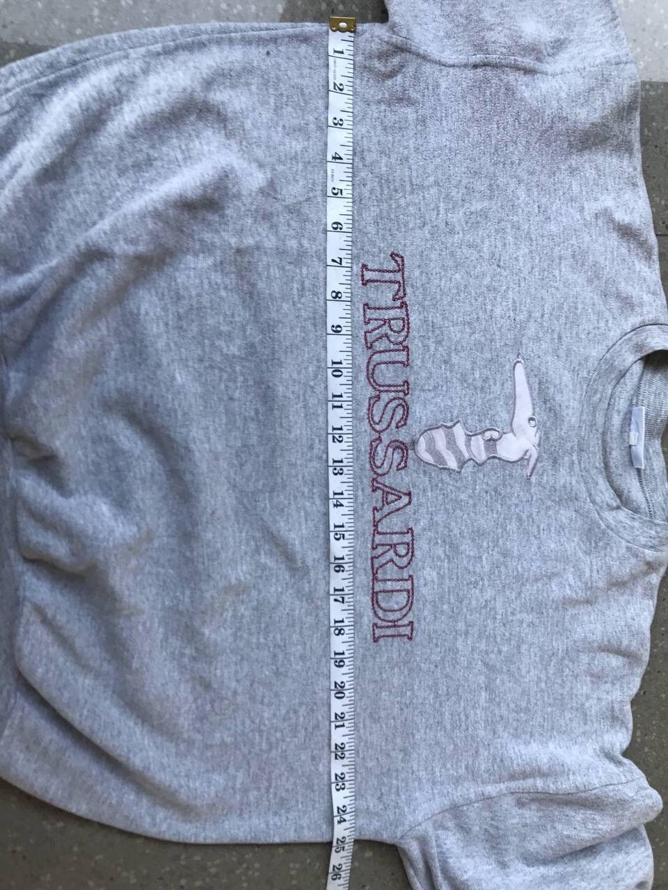 Trussardi Vintage 90s Trussardi Sweatshirt Crewneck Baggy Oversized Size US L / EU 52-54 / 3 - 6 Thumbnail