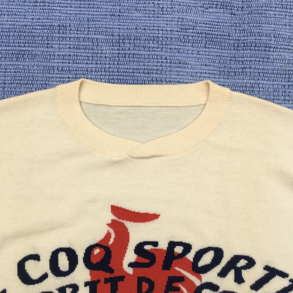 Le Coq Sportif vintage 90s le coq sportif knitweat Size US L / EU 52-54 / 3 - 4 Thumbnail