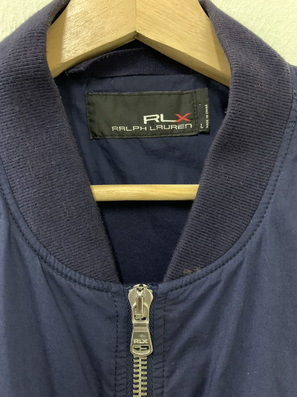 RLX Ralph Lauren RLX Ralph Lauren Multi Pocket Zipper Light Bomber Jacket Size US L / EU 52-54 / 3 - 6 Thumbnail
