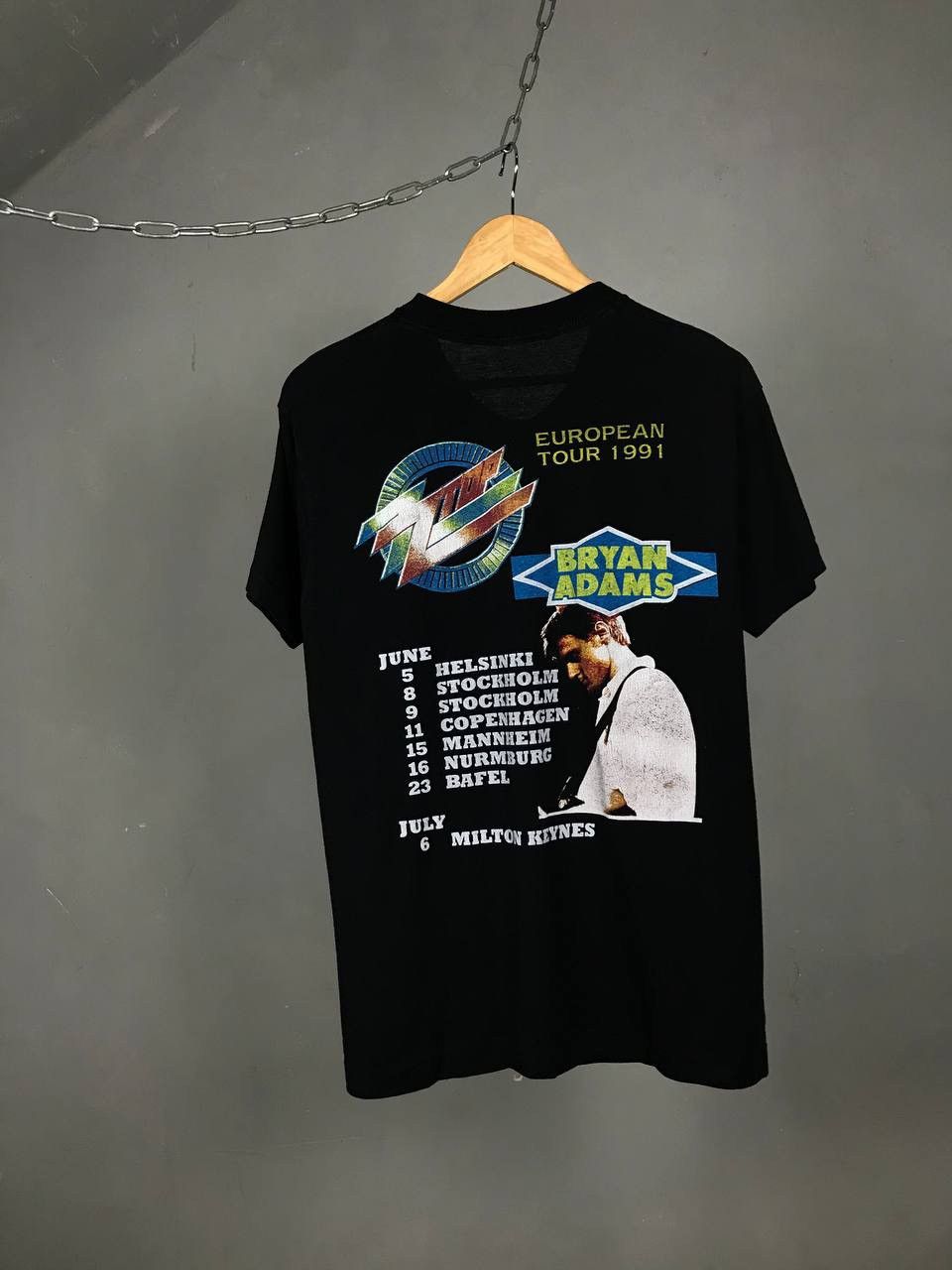 Band Tees × Vintage Bryan Adams 1991 recycler vintage rock band tour tee Size US L / EU 52-54 / 3 - 2 Thumbnail