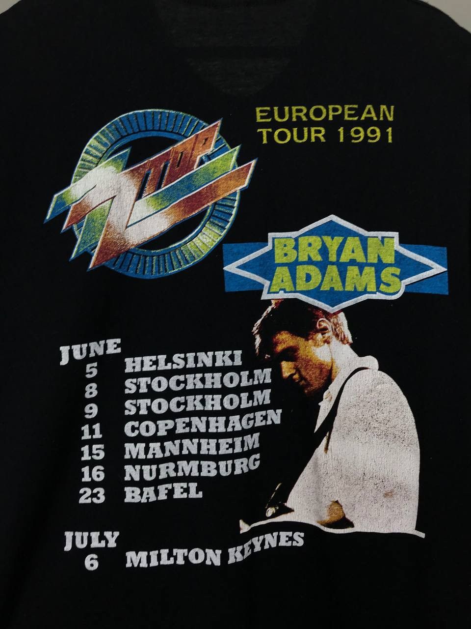 Band Tees × Vintage Bryan Adams 1991 recycler vintage rock band tour tee Size US L / EU 52-54 / 3 - 7 Thumbnail