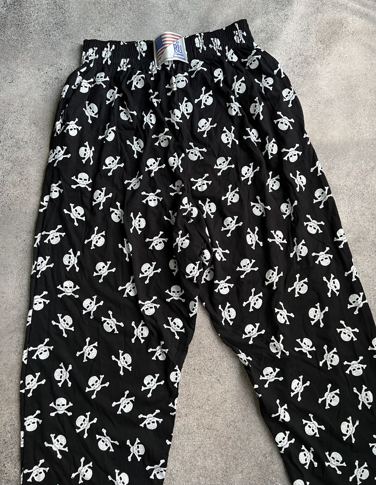 Vintage Vintage skulls ☠️ light trousers Size US 34 / EU 50 - 1 Thumbnail