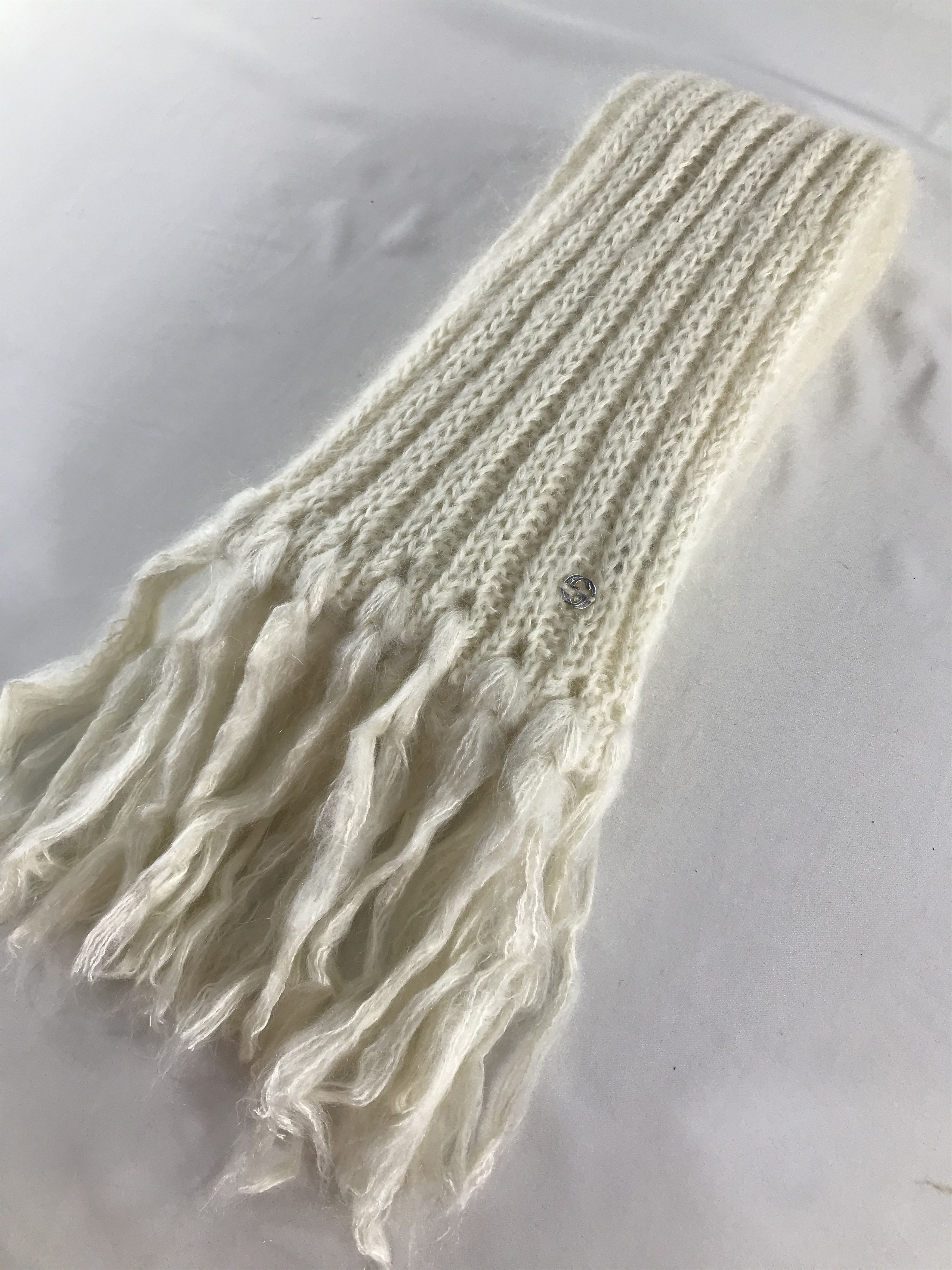 Gucci AUTHENTIC Gucci Mohair Scarf Muffler Neck Warmer V381 Size ONE SIZE - 3 Thumbnail