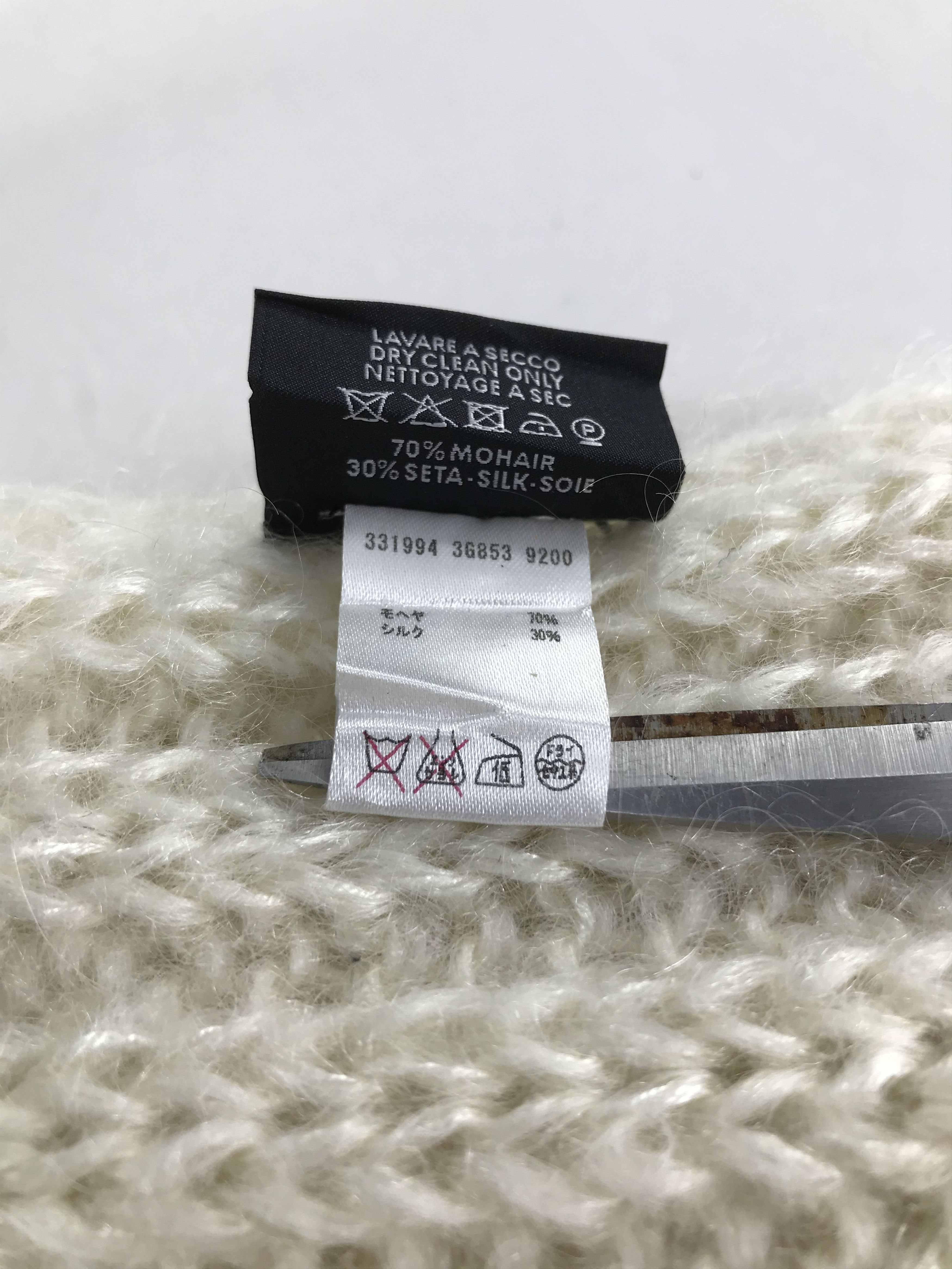 Gucci AUTHENTIC Gucci Mohair Scarf Muffler Neck Warmer V381 Size ONE SIZE - 6 Thumbnail