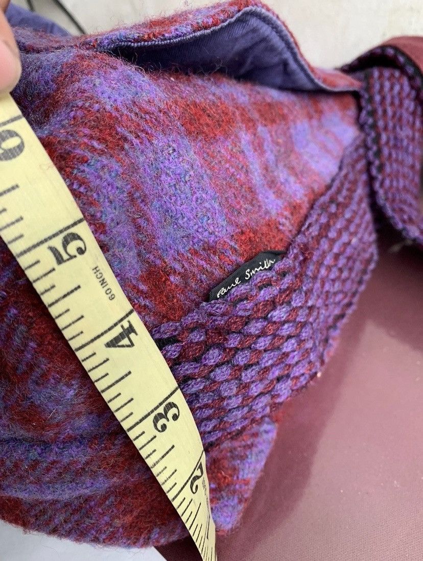 Paul Smith RARE Paul Smith checkered Wool Sling Bag Size ONE SIZE - 8 Thumbnail