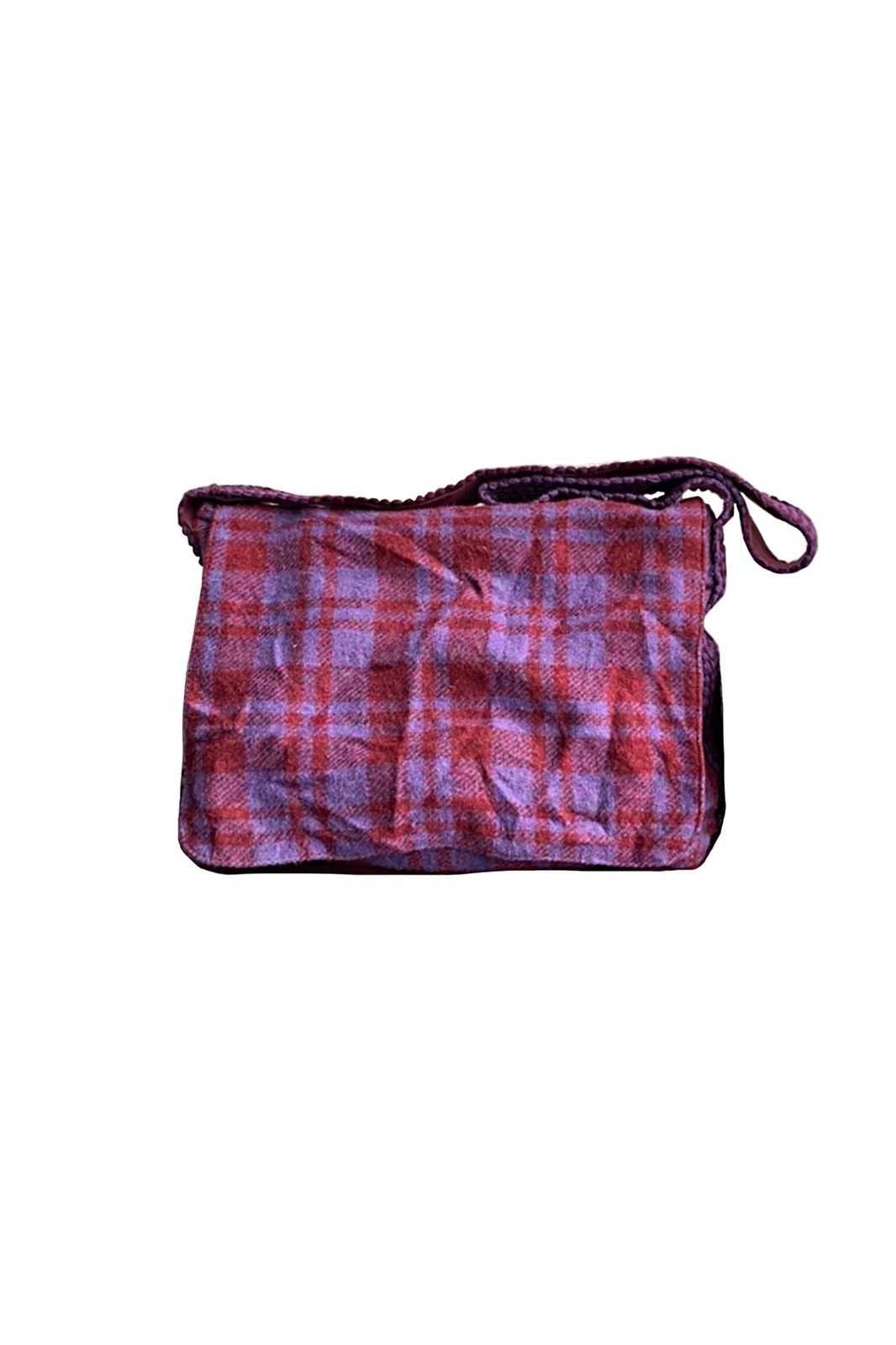 Paul Smith RARE Paul Smith checkered Wool Sling Bag Size ONE SIZE - 2 Thumbnail
