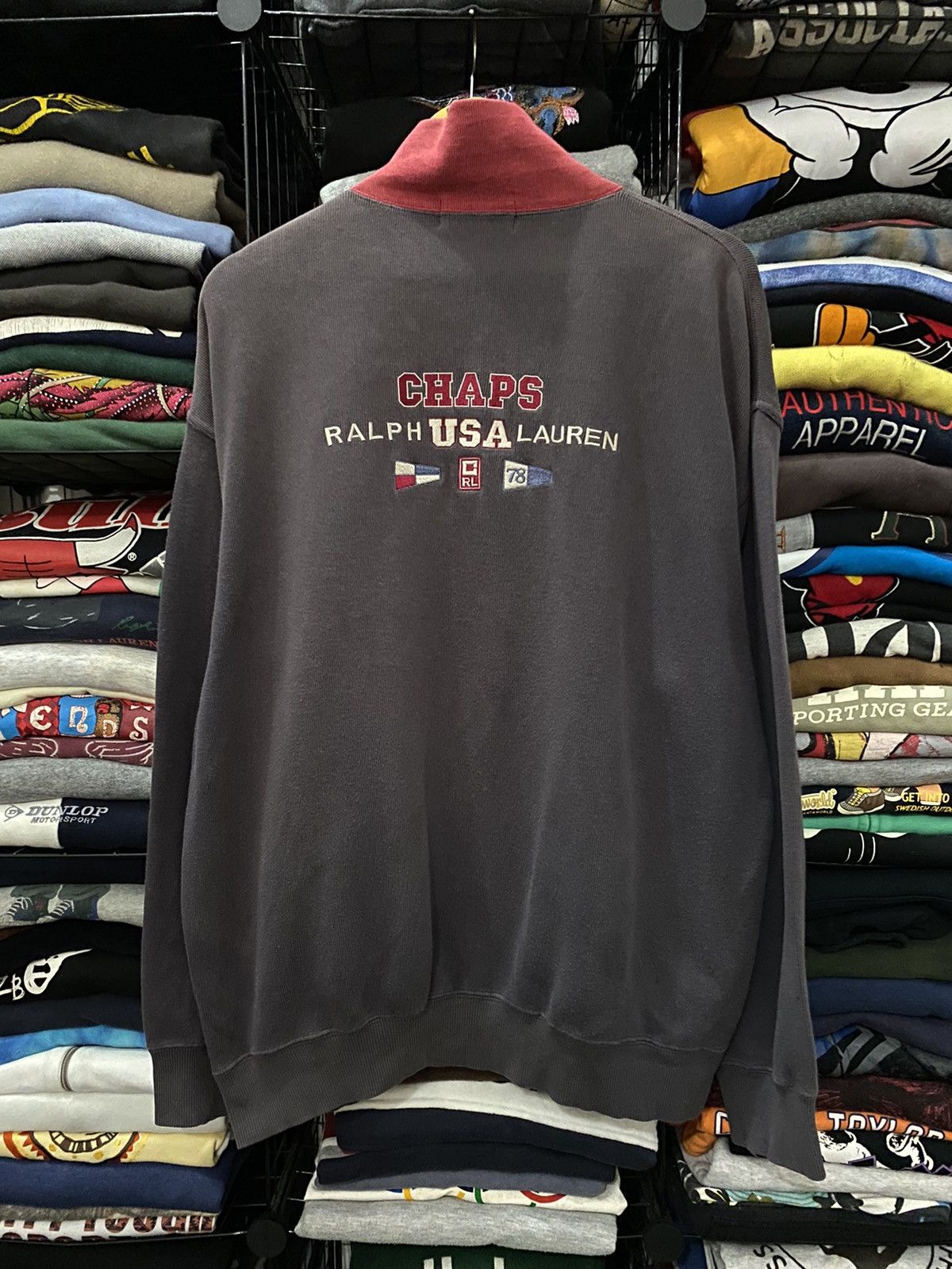 Chaps Ralph Lauren Vintage Chaps Ralph Lauren Collar Sweater Size US L / EU 52-54 / 3 - 4 Thumbnail