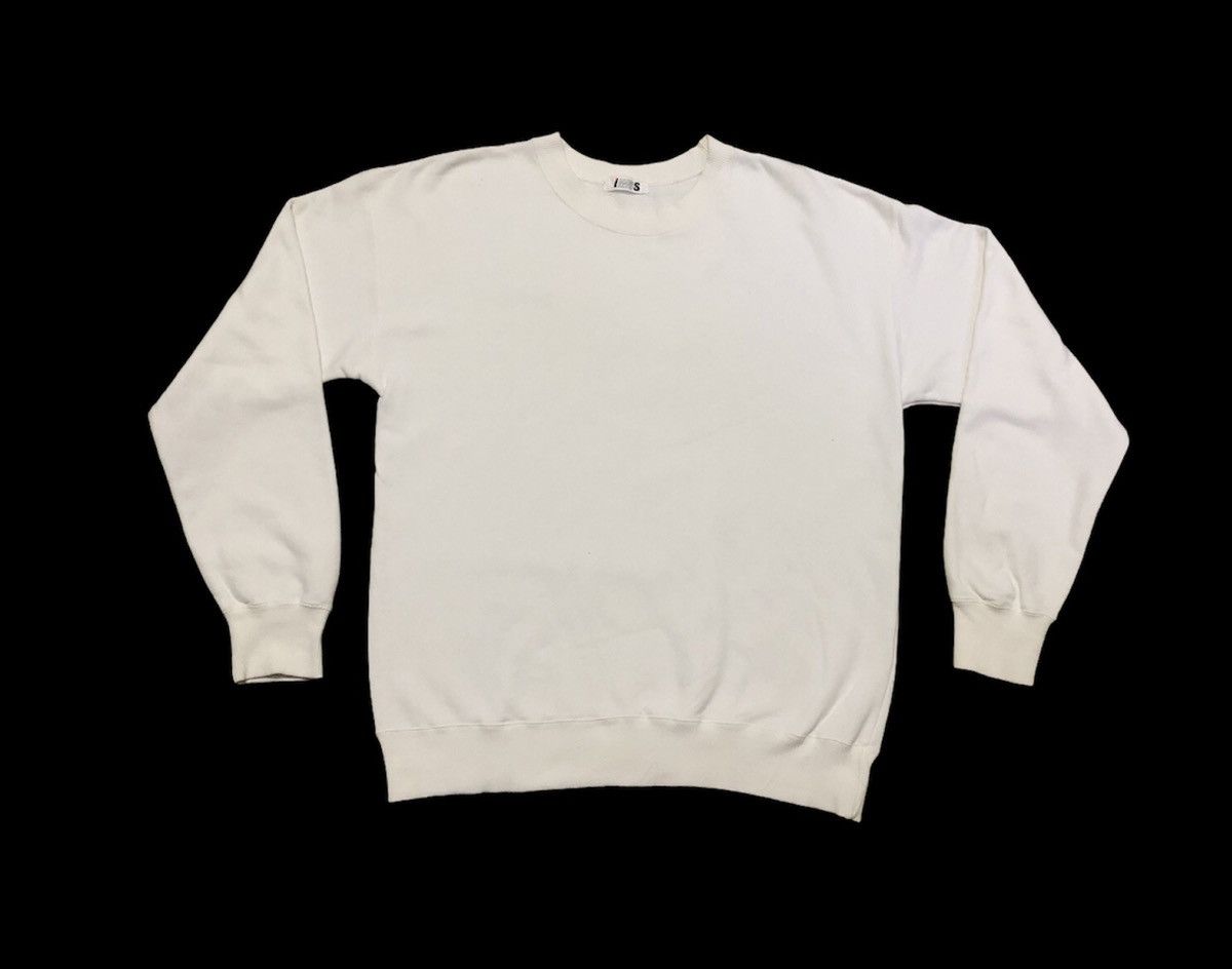 Designer × Issey Miyake 90s Issey Miyake I.S. Big Logo Spell Out Sweatshirt Size US M / EU 48-50 / 2 - 2 Thumbnail