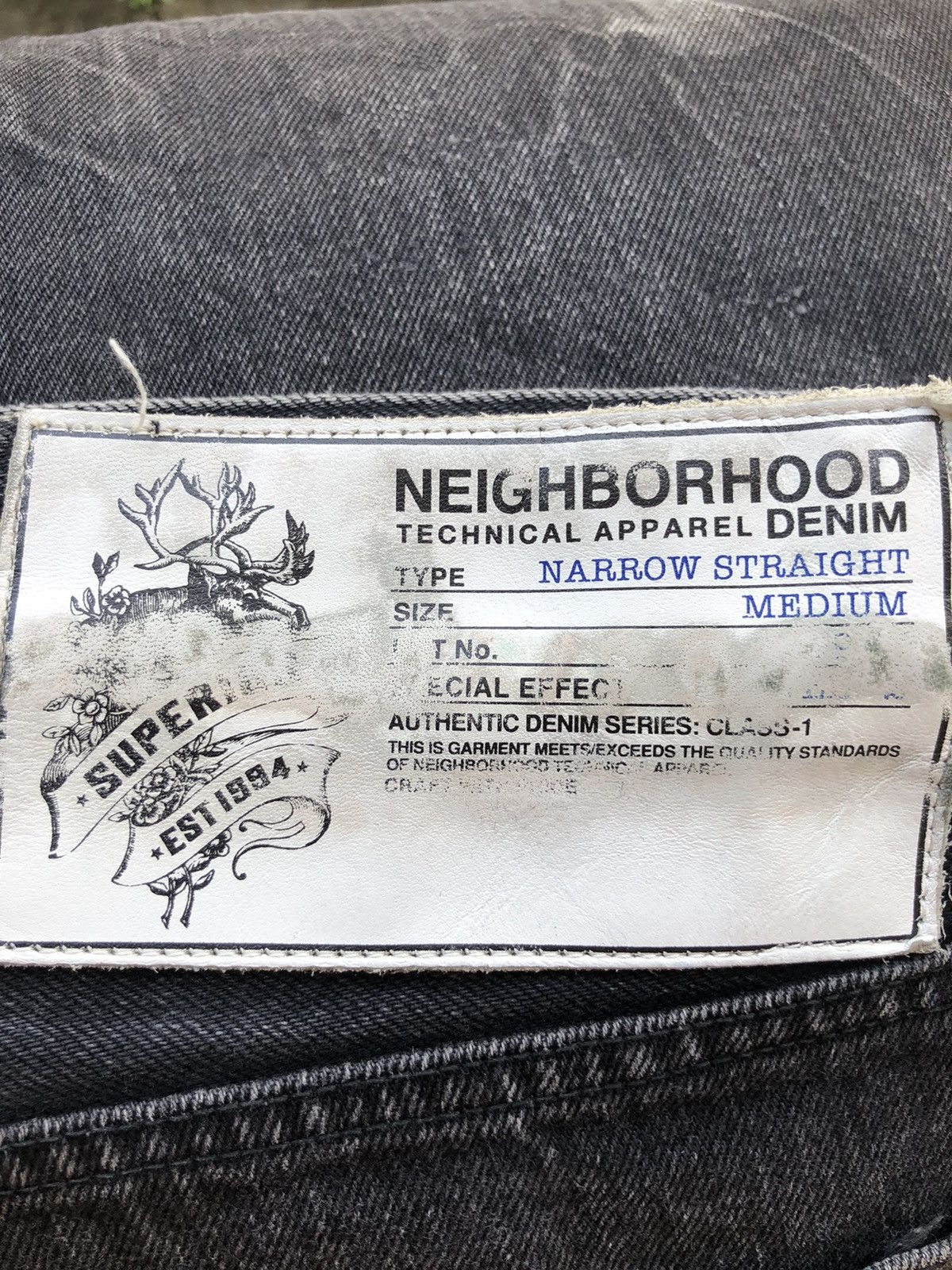 Neighborhood FW09 Neighborhood "Fury" Selvedge Denim Size US 32 / EU 48 - 9 Thumbnail