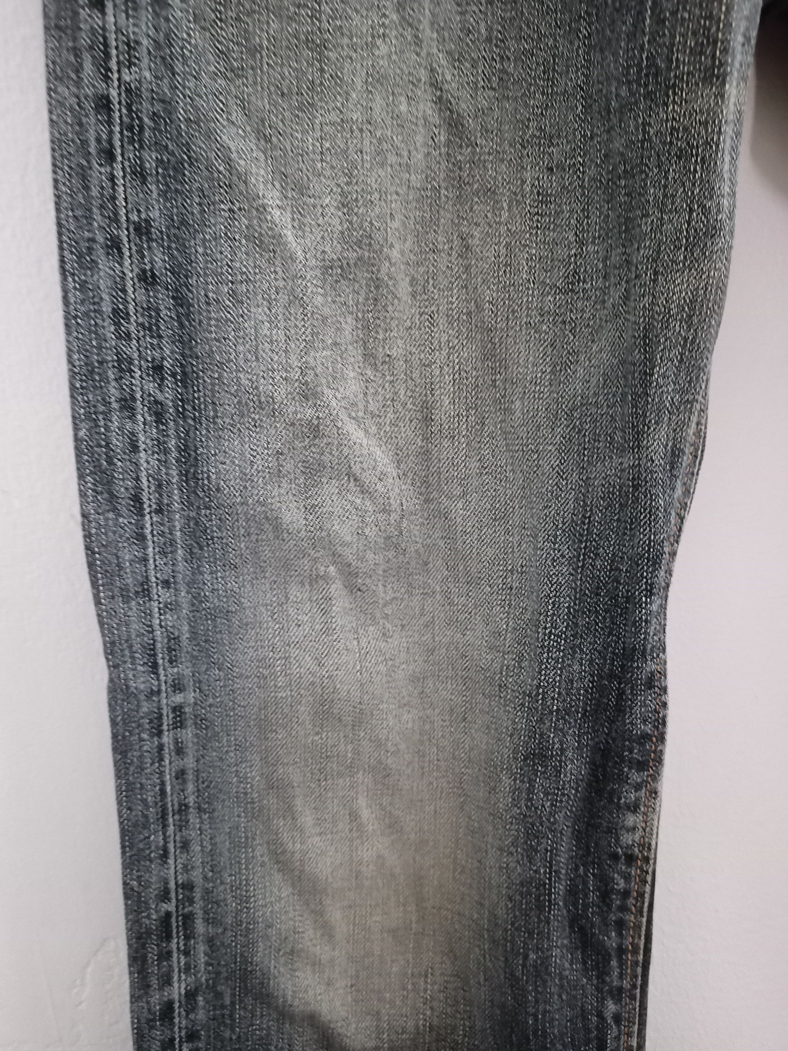 Edwin Vintage Edwin 505z Selvedge Black Faded Jeans Size US 28 / EU 44 - 10 Thumbnail