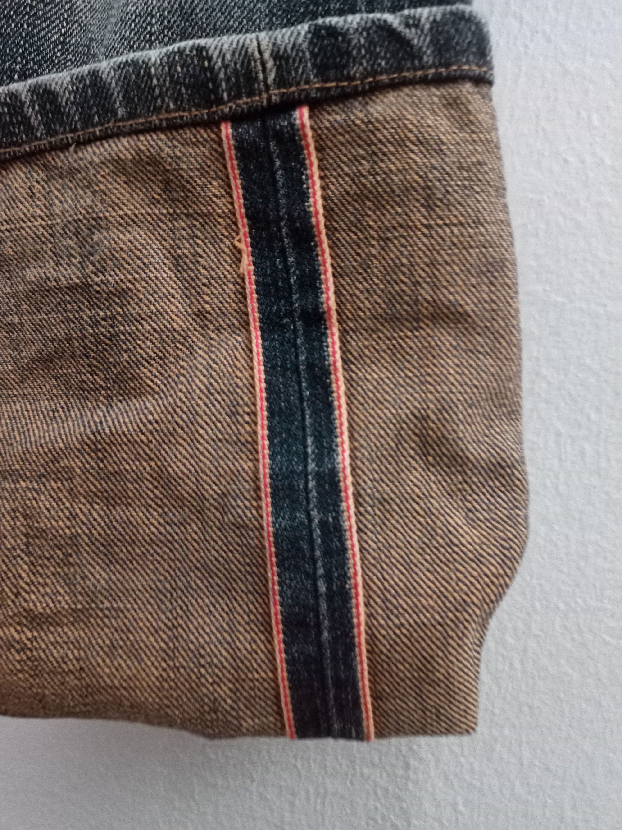 Edwin Vintage Edwin 505z Selvedge Black Faded Jeans Size US 28 / EU 44 - 5 Thumbnail