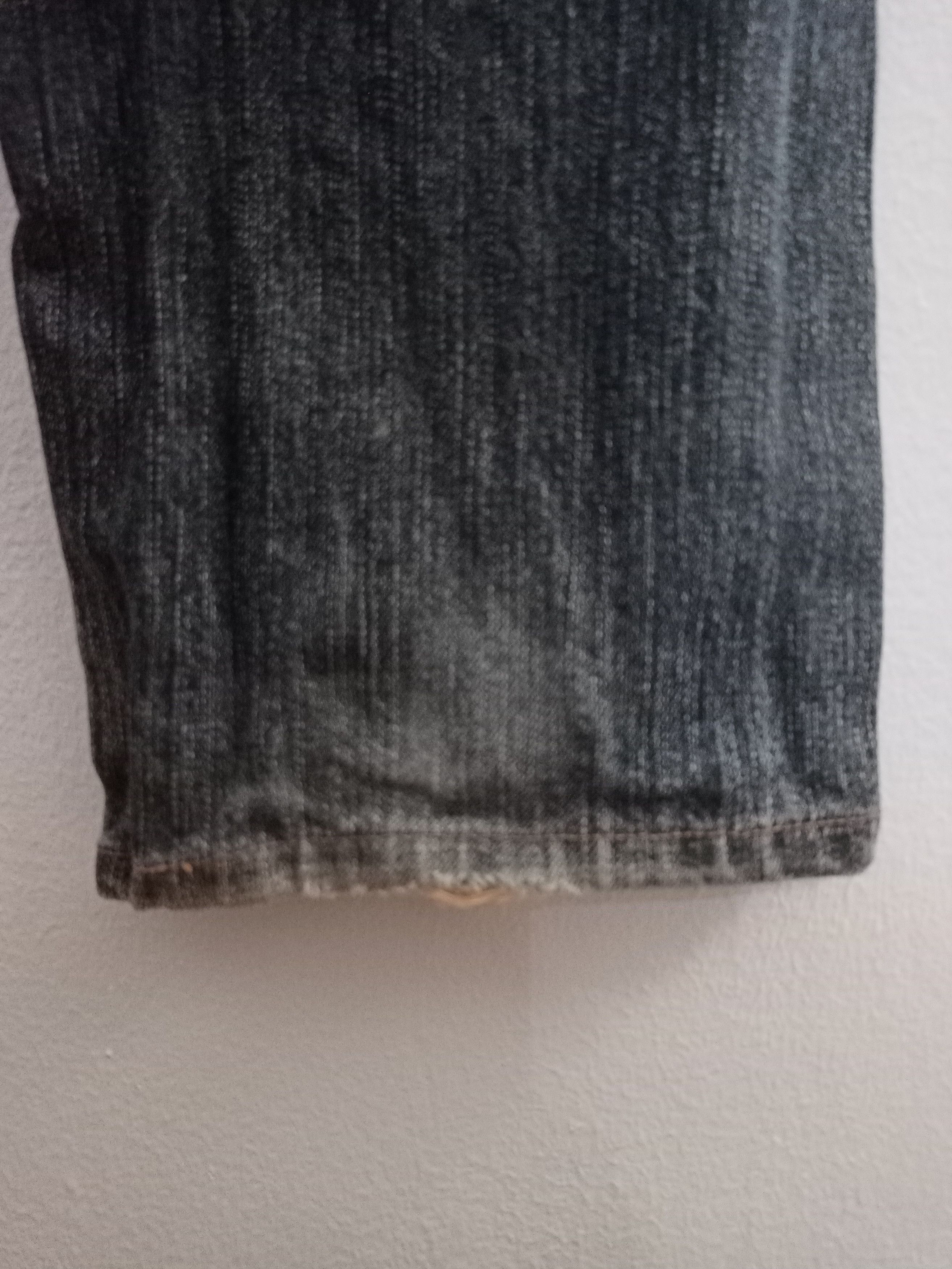 Edwin Vintage Edwin 505z Selvedge Black Faded Jeans Size US 28 / EU 44 - 13 Thumbnail