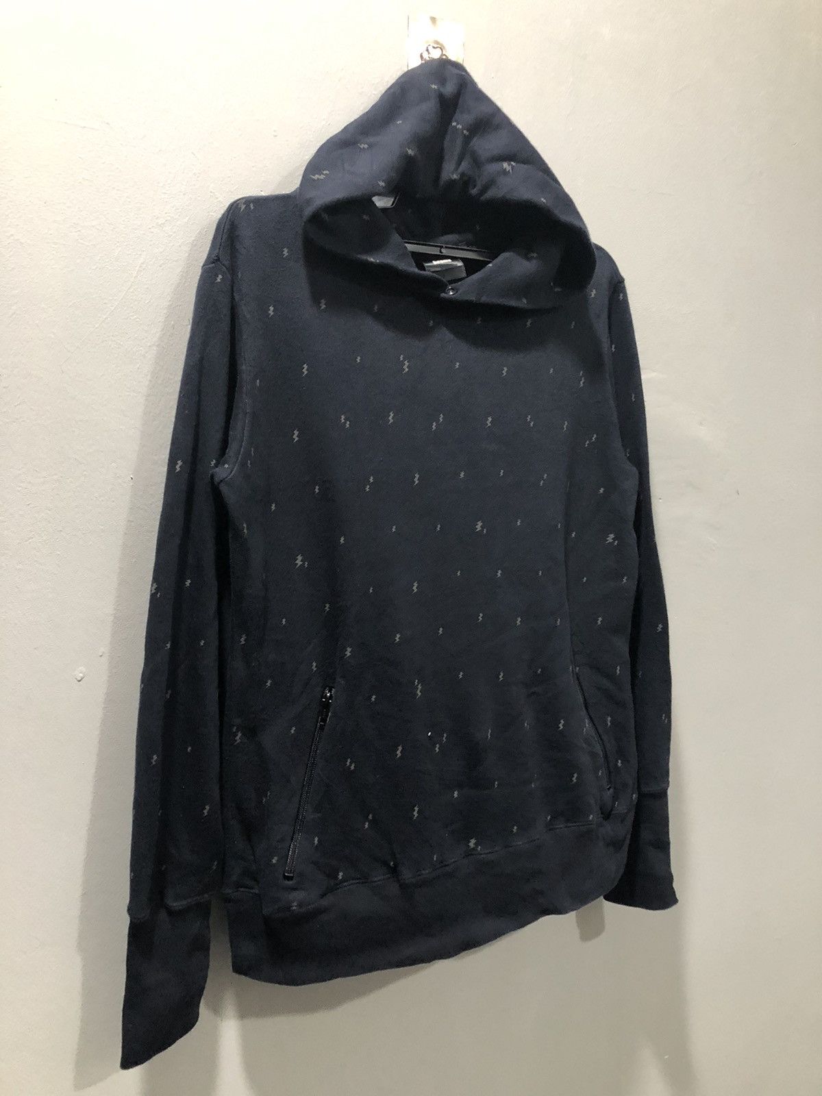 Beams Plus × Japanese Brand Beams lightning Dark Blue Hoodie Size US L / EU 52-54 / 3 - 3 Thumbnail