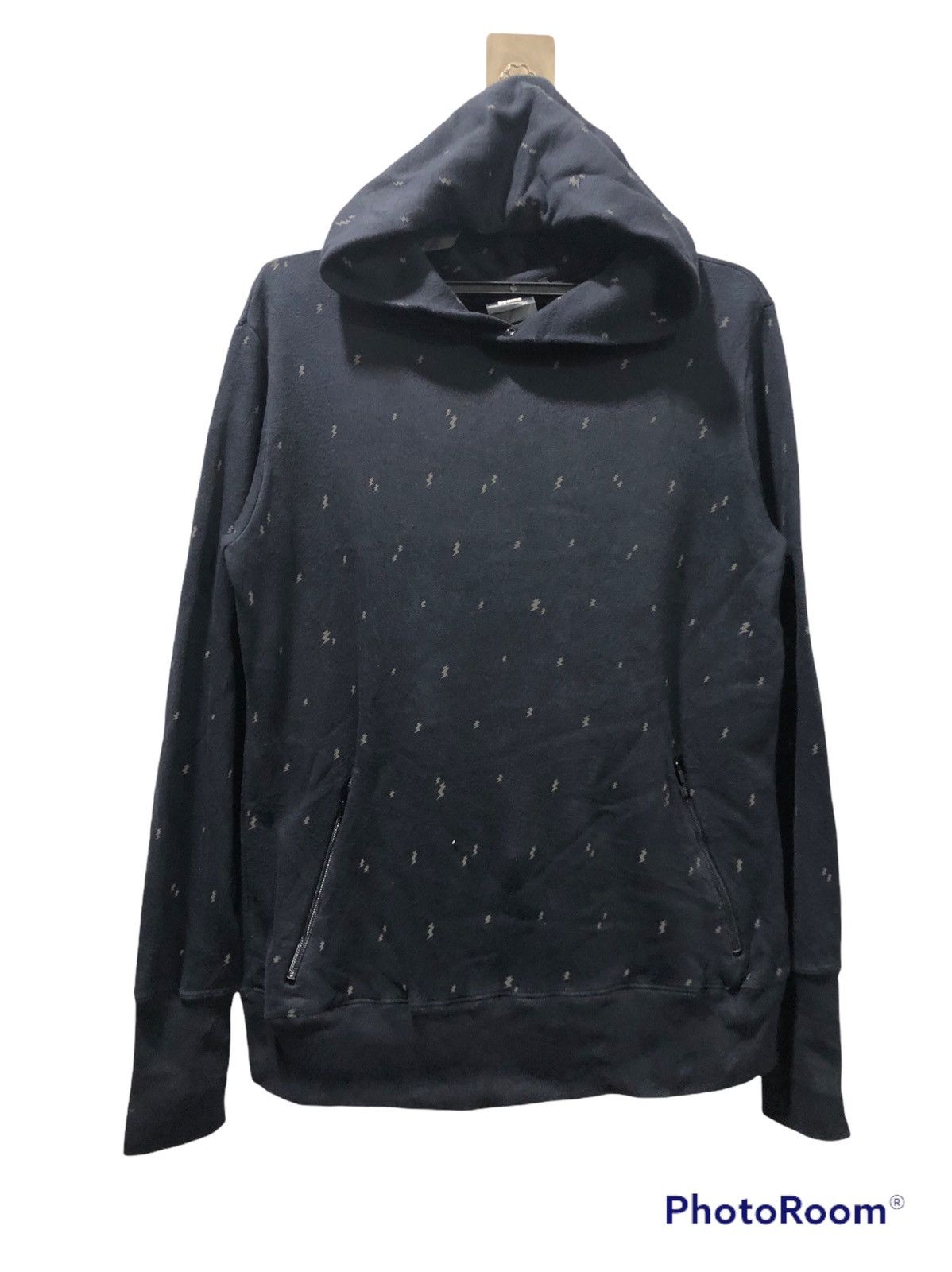 Beams Plus × Japanese Brand Beams lightning Dark Blue Hoodie Size US L / EU 52-54 / 3 - 1 Thumbnail