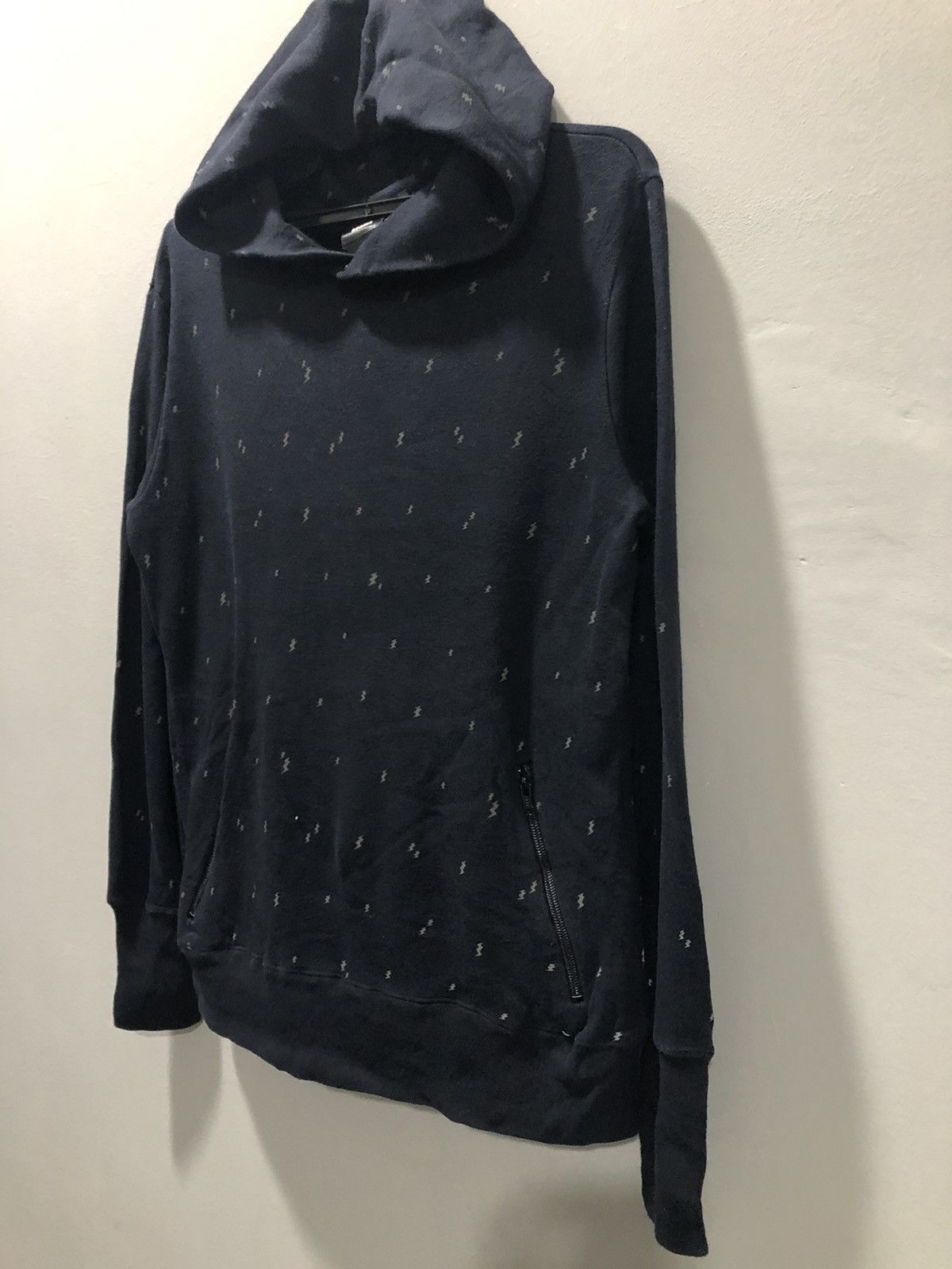 Beams Plus × Japanese Brand Beams lightning Dark Blue Hoodie Size US L / EU 52-54 / 3 - 4 Thumbnail