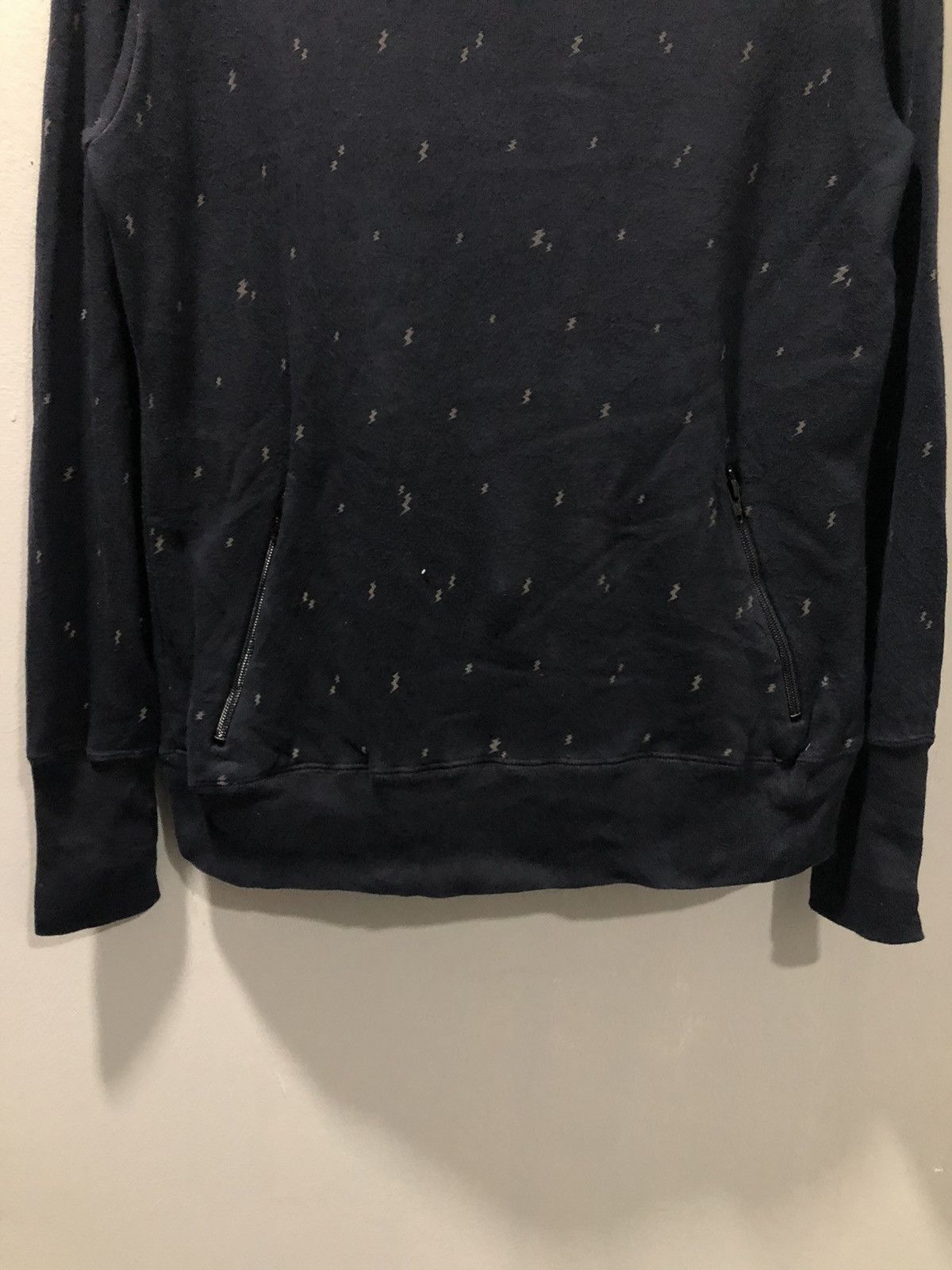 Beams Plus × Japanese Brand Beams lightning Dark Blue Hoodie Size US L / EU 52-54 / 3 - 7 Thumbnail