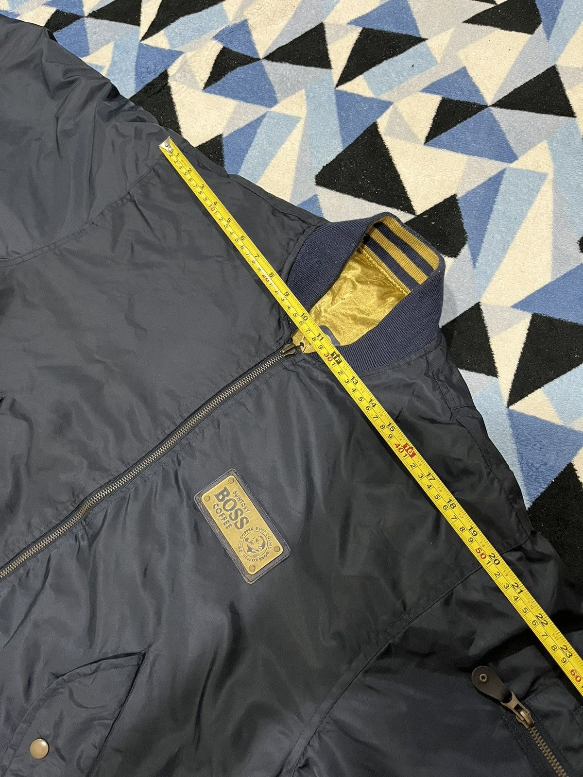 Japanese Brand Japanese Suntory Boss Coffee Revisible Bomber Jacket Size US M / EU 48-50 / 2 - 22 Thumbnail