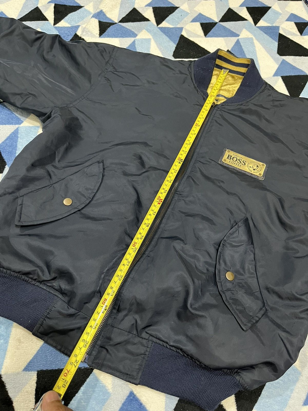Japanese Brand Japanese Suntory Boss Coffee Revisible Bomber Jacket Size US M / EU 48-50 / 2 - 19 Thumbnail
