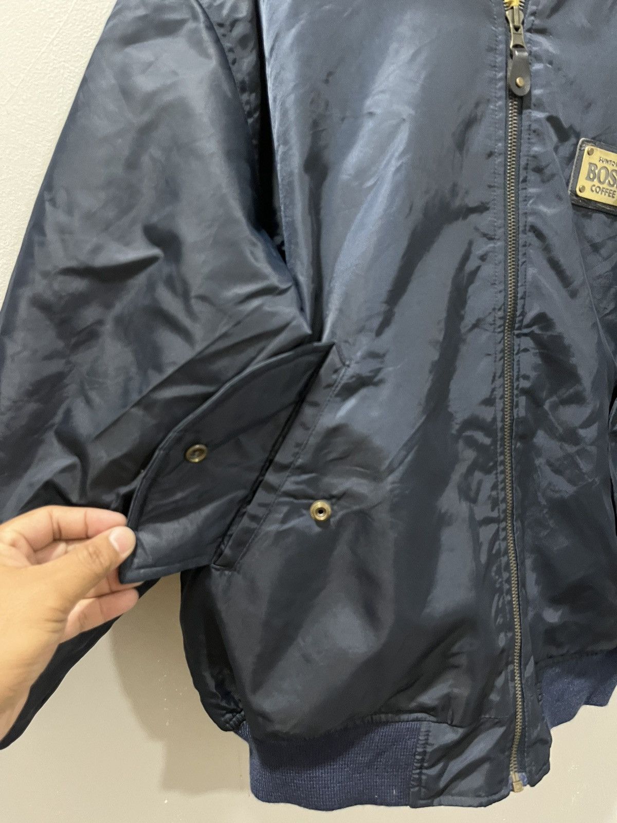 Japanese Brand Japanese Suntory Boss Coffee Revisible Bomber Jacket Size US M / EU 48-50 / 2 - 14 Thumbnail