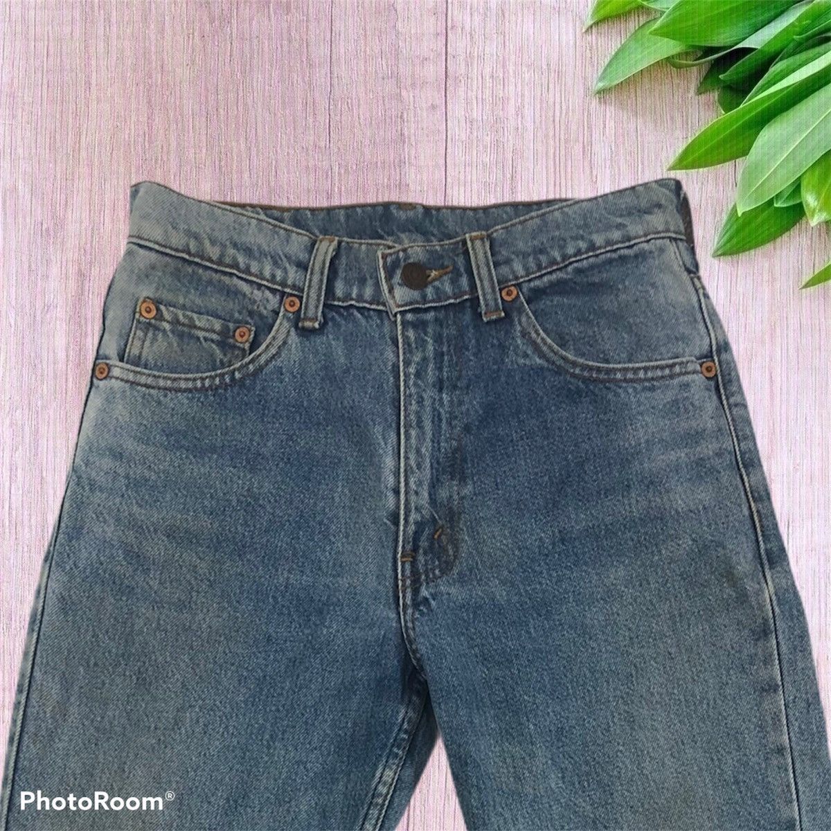 Levi's Vintage Levis sun faded denim Skinny jeans Size US 28 / EU 44 - 2 Thumbnail