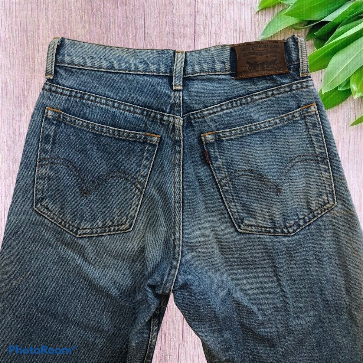 Levi's Vintage Levis sun faded denim Skinny jeans Size US 28 / EU 44 - 6 Thumbnail