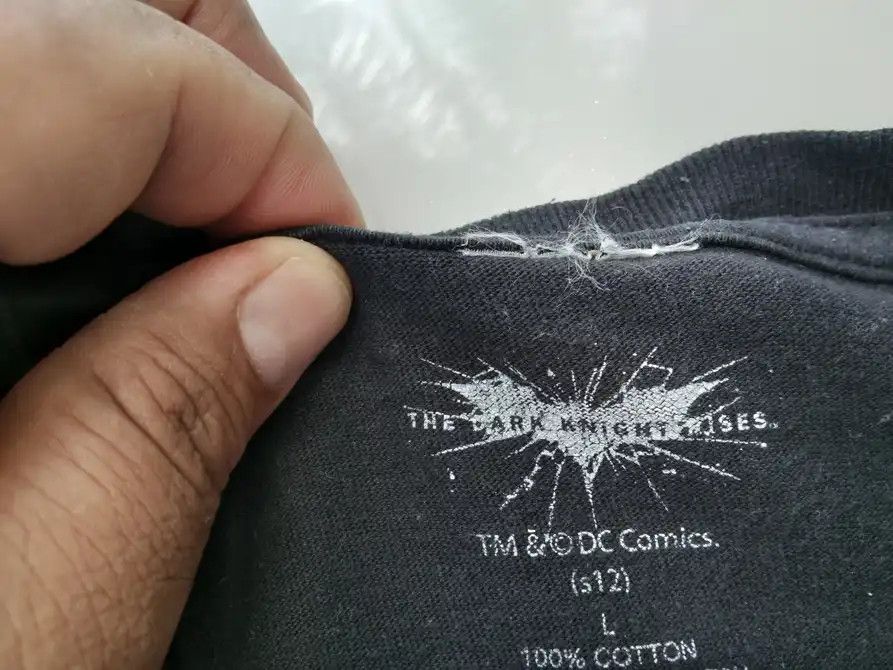 DC Comics BATMAN FEAR WHY U FAIL T-SHIRT Size US L / EU 52-54 / 3 - 5 Thumbnail