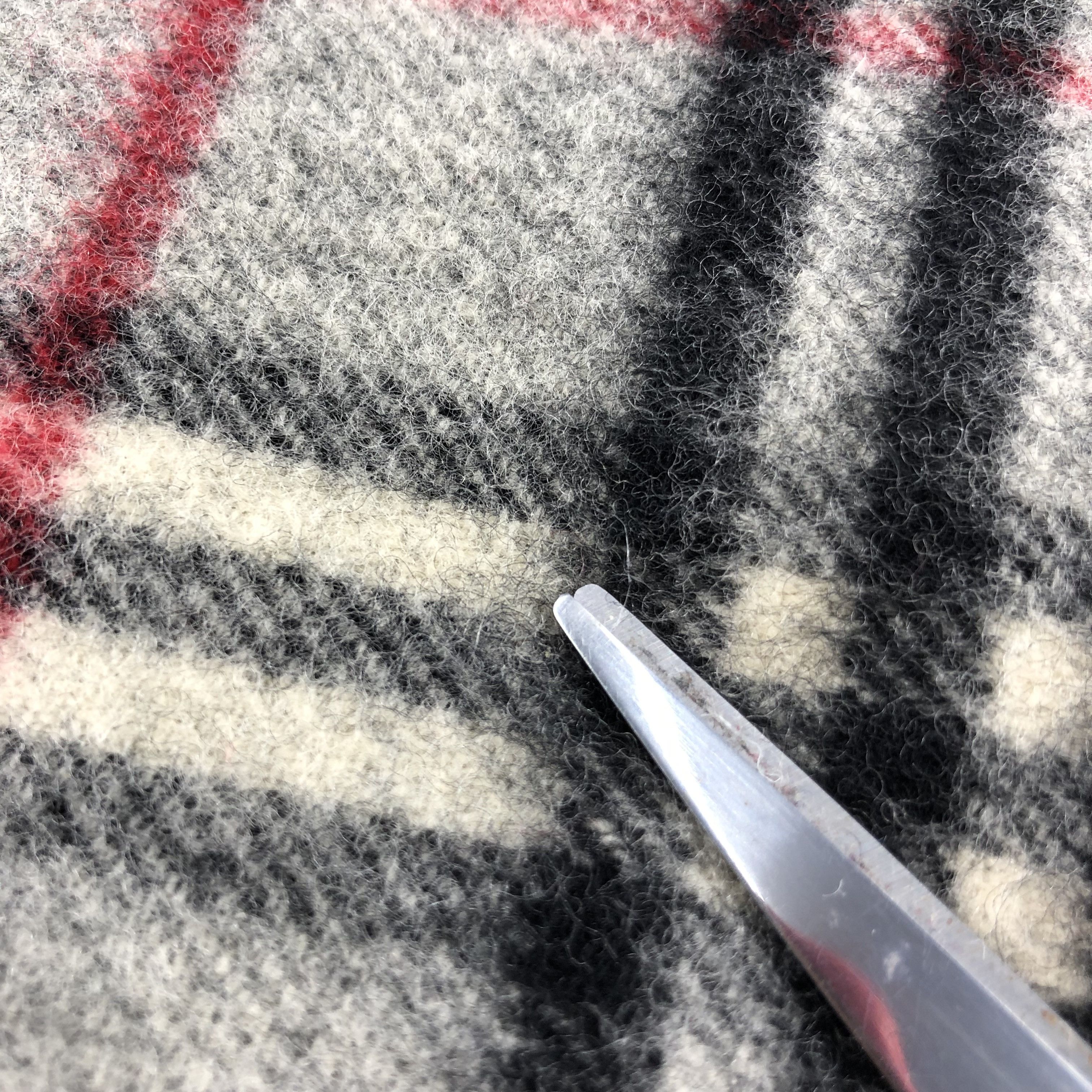 Burberry Burberrys Nova Check Grey Wool Scarf Muffler V660 Size ONE SIZE - 5 Thumbnail