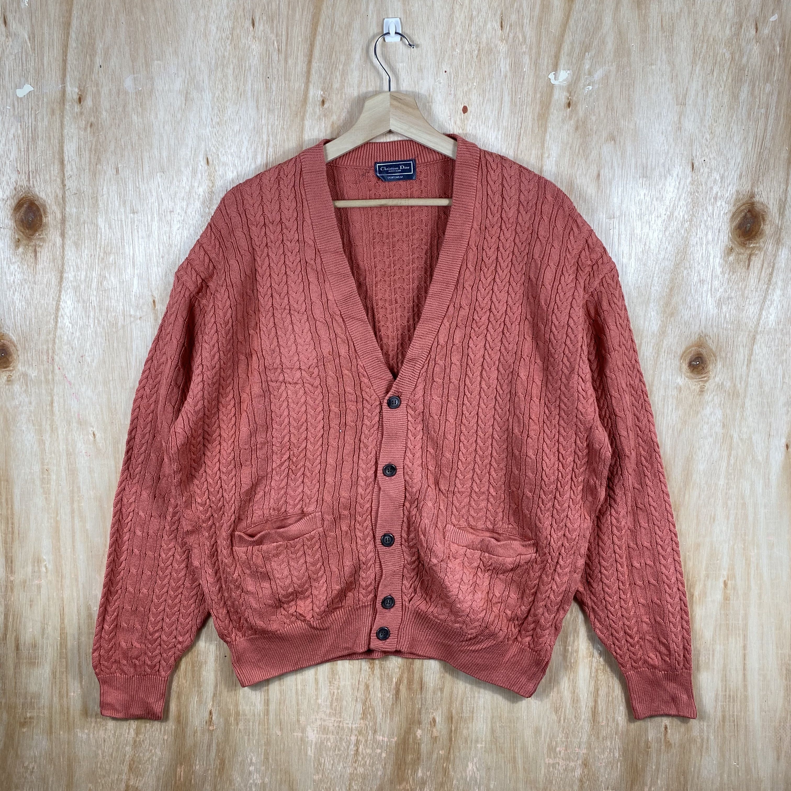 Christian Dior Monsieur GRAIL🔥Christian Dior Monsieur Cardigan Knitwear Size US L / EU 52-54 / 3 - 1 Thumbnail