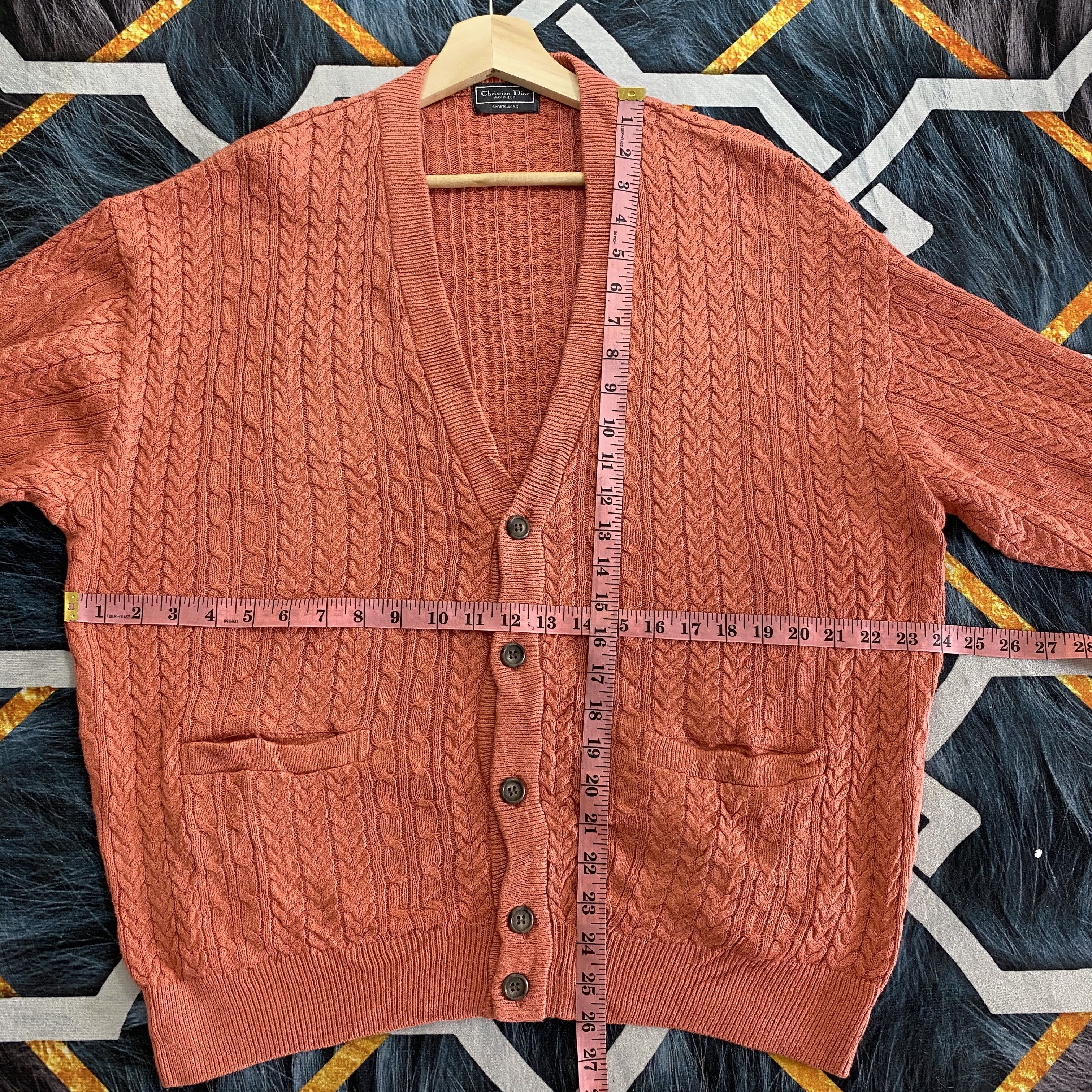 Christian Dior Monsieur GRAIL🔥Christian Dior Monsieur Cardigan Knitwear Size US L / EU 52-54 / 3 - 13 Thumbnail