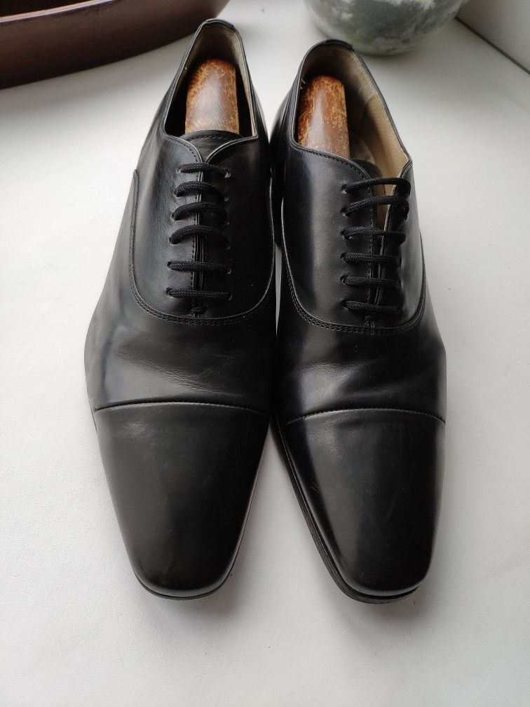Premiata Stitched black derbies.Like Saint Laurent A1923 Poell Size US 7.5 / EU 40-41 - 5 Thumbnail