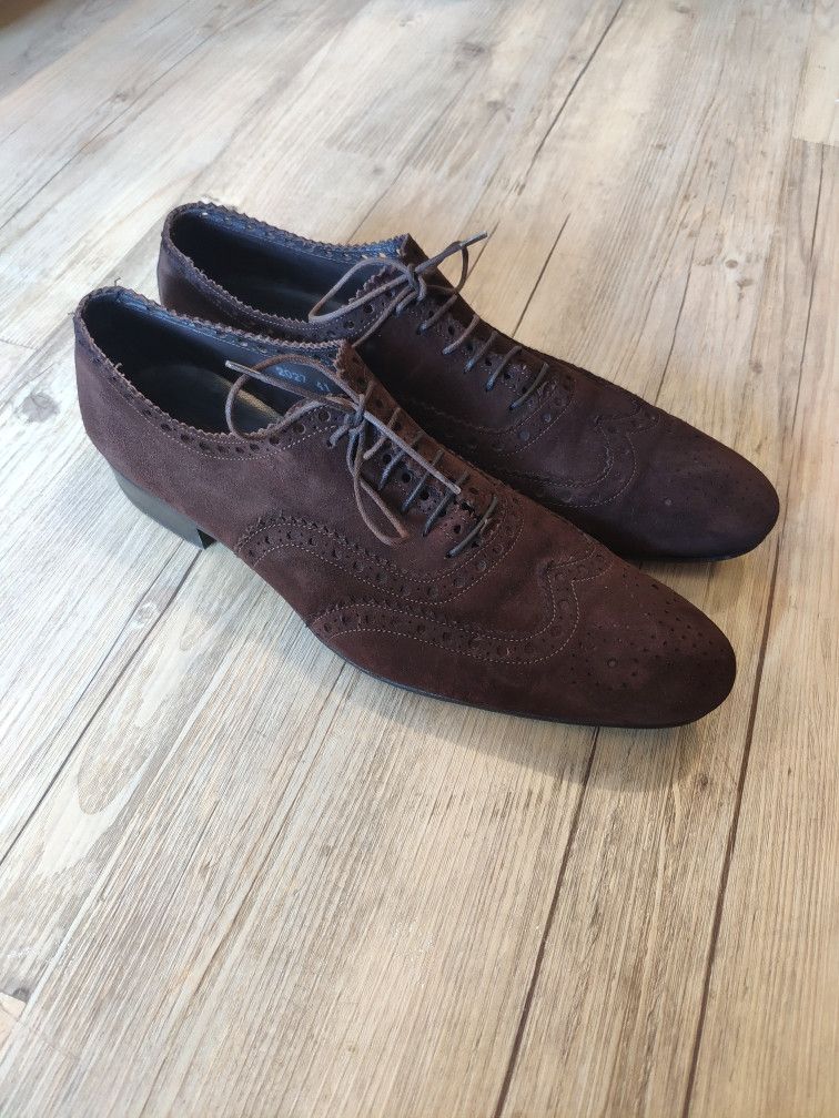 Gianni Barbato UNIQUE! Perforated brogues.Like Saint Laurent or Dior Size US 9 / EU 42 - 3 Thumbnail