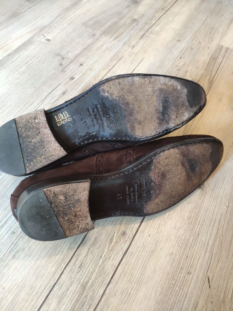 Gianni Barbato UNIQUE! Perforated brogues.Like Saint Laurent or Dior Size US 9 / EU 42 - 7 Thumbnail