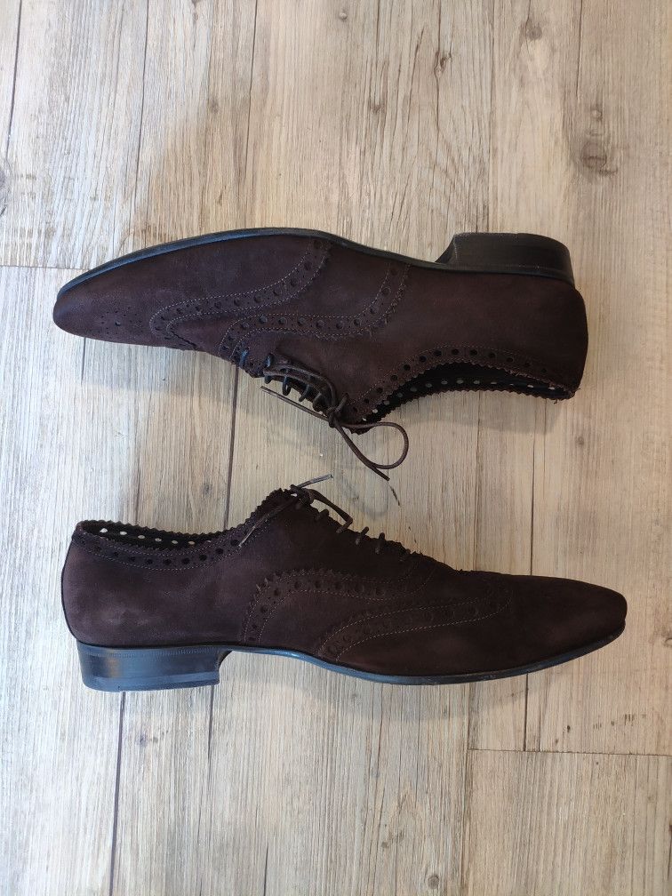 Gianni Barbato UNIQUE! Perforated brogues.Like Saint Laurent or Dior Size US 9 / EU 42 - 8 Thumbnail
