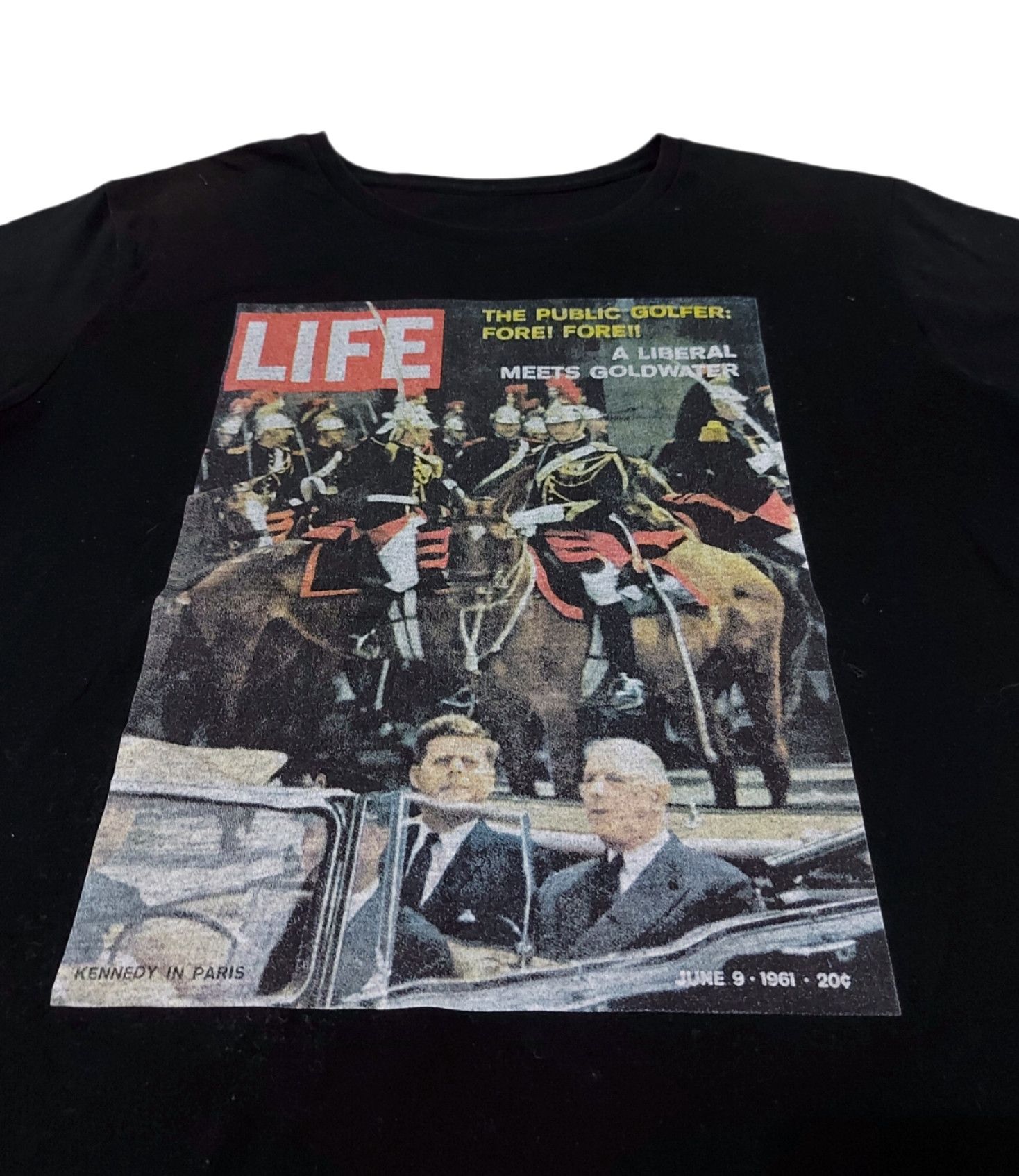 President's RARE!LIFE MAGAZINE COLLECTION "KENNEDY IN PARIS" 1961 ISSUE Size US S / EU 44-46 / 1 - 6 Thumbnail